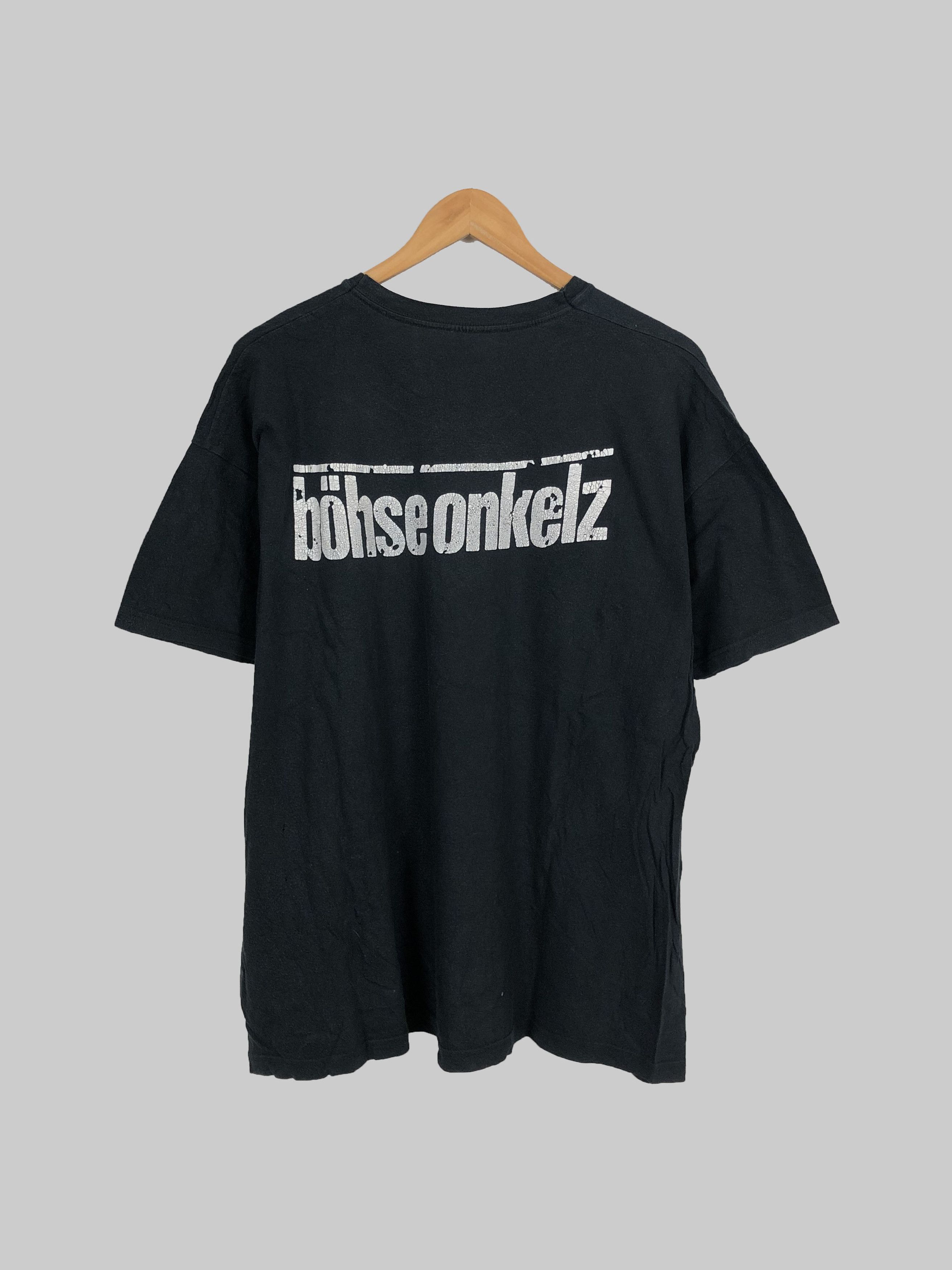 Band Tees × Rock T Shirt × Vintage Vintage 90s Böhse Onkelz  