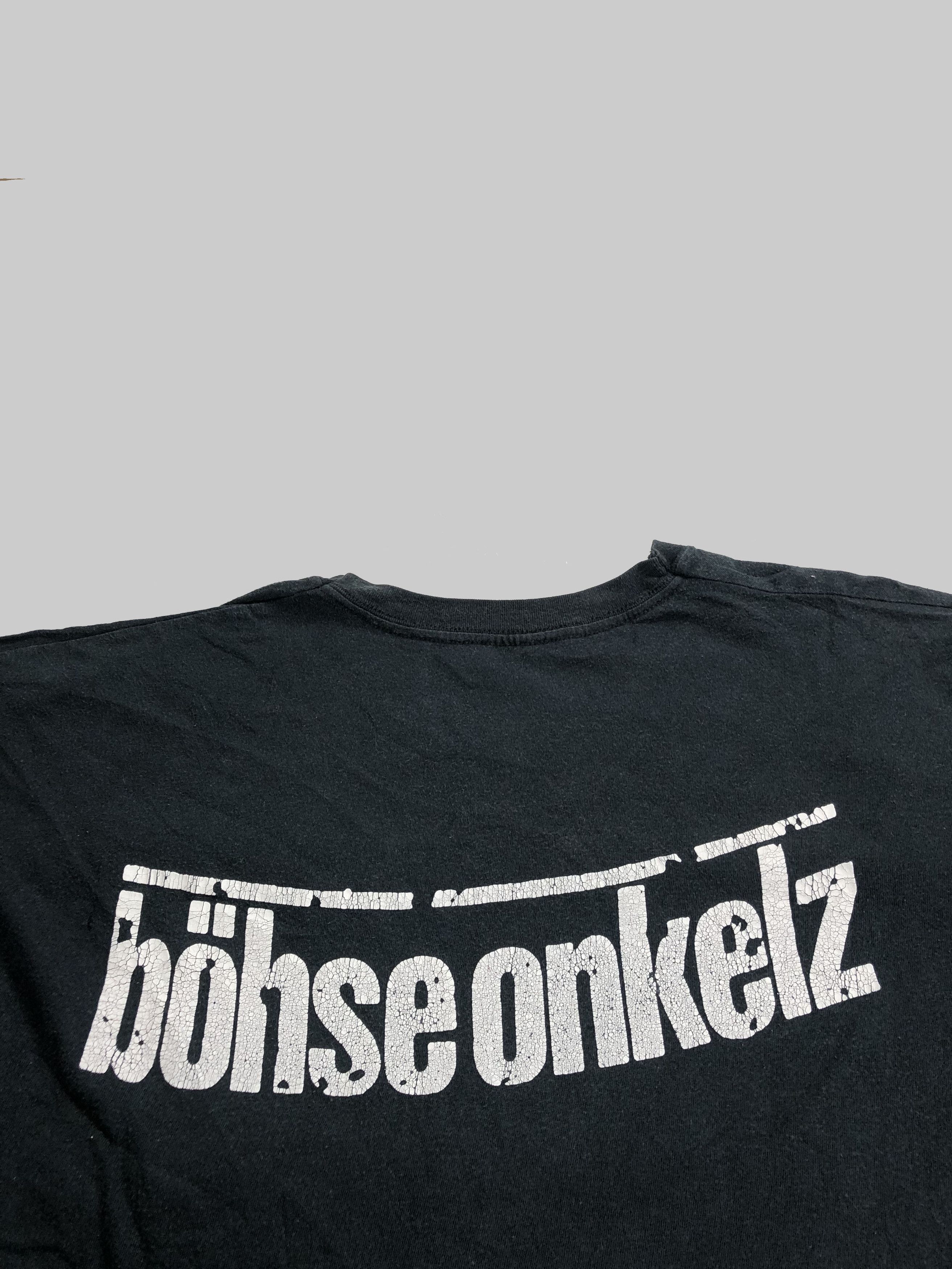 Band Tees Vintage 90s Böhse Onkelz (Rammstein Tokio Hotel Die Ärzte) Size US XL / EU 56 / 4 - 9 Thumbnail