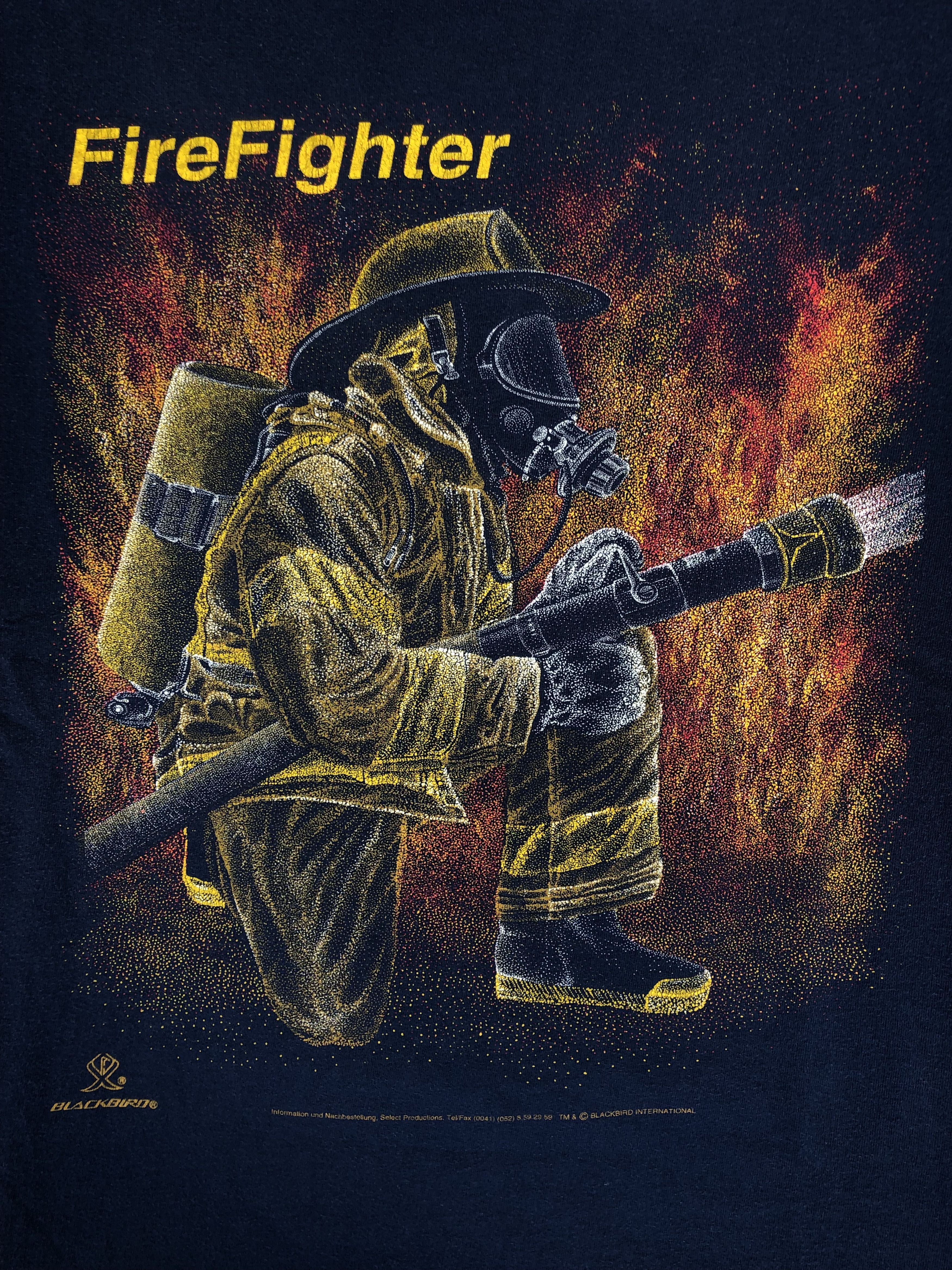 Vintage Vintage 90s Firefighter (NYPD FBI NYFD FDNY) Size US XL / EU 56 / 4 - 3 Thumbnail