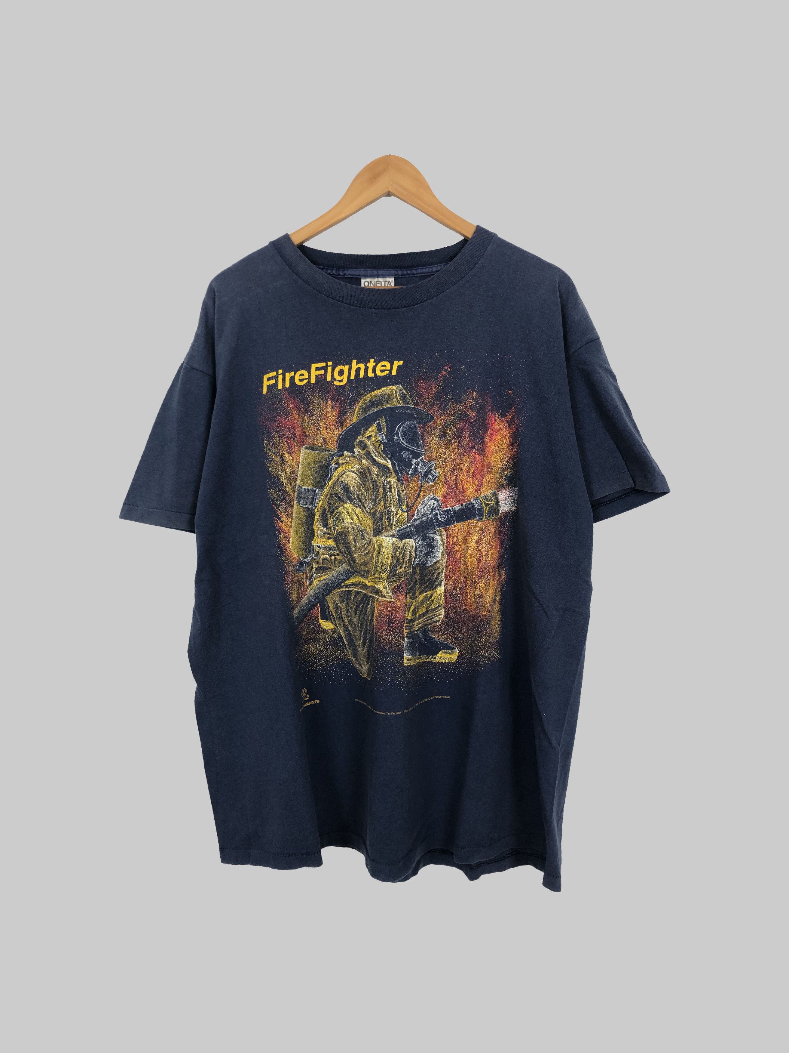 Vintage Vintage 90s Firefighter (NYPD FBI NYFD FDNY) Size US XL / EU 56 / 4 - 1 Thumbnail