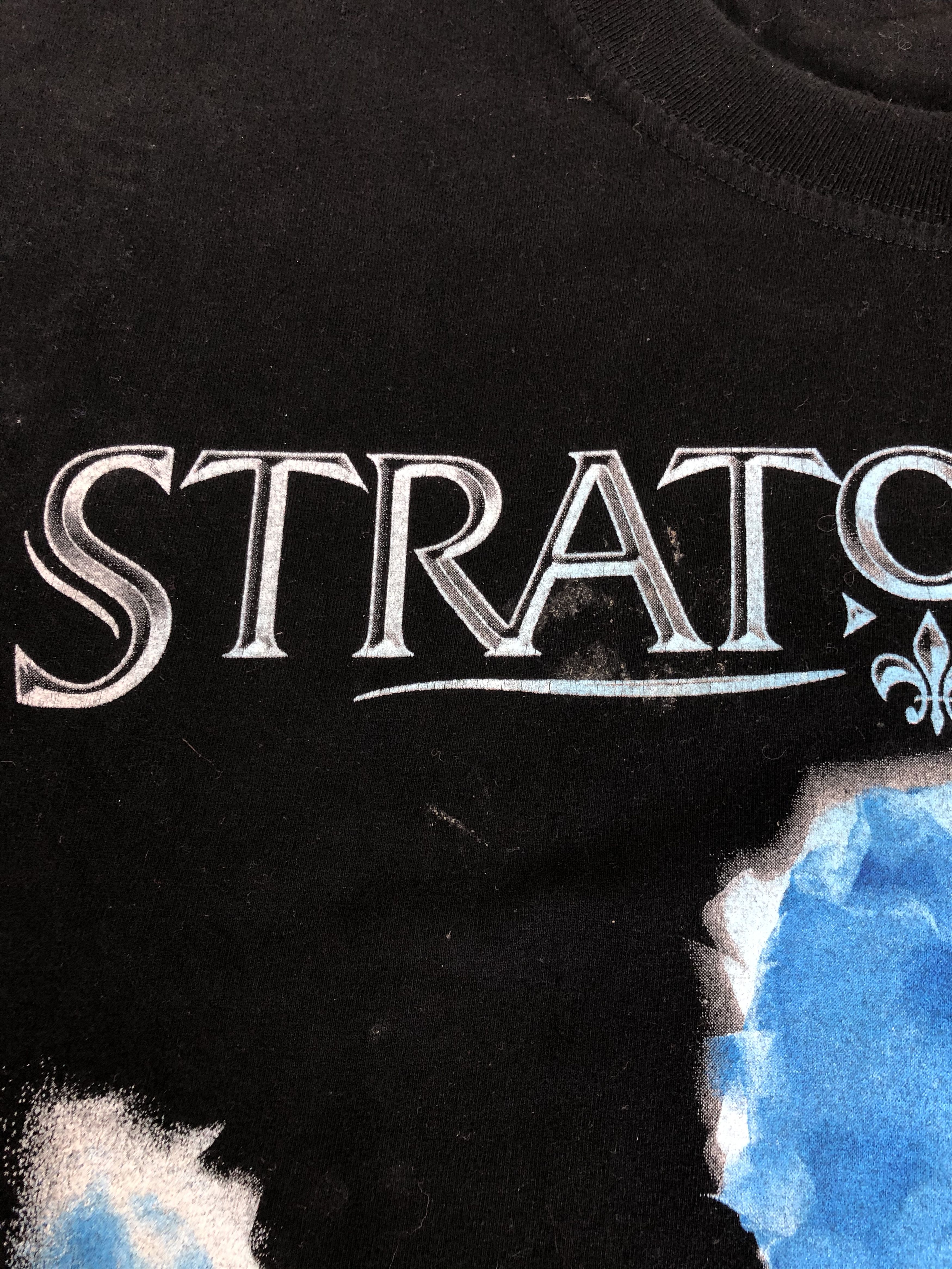 Band Tees Vintage 90s Stratovarius (Blind Guardian Gamma Ray) Size US XL / EU 56 / 4 - 10 Thumbnail