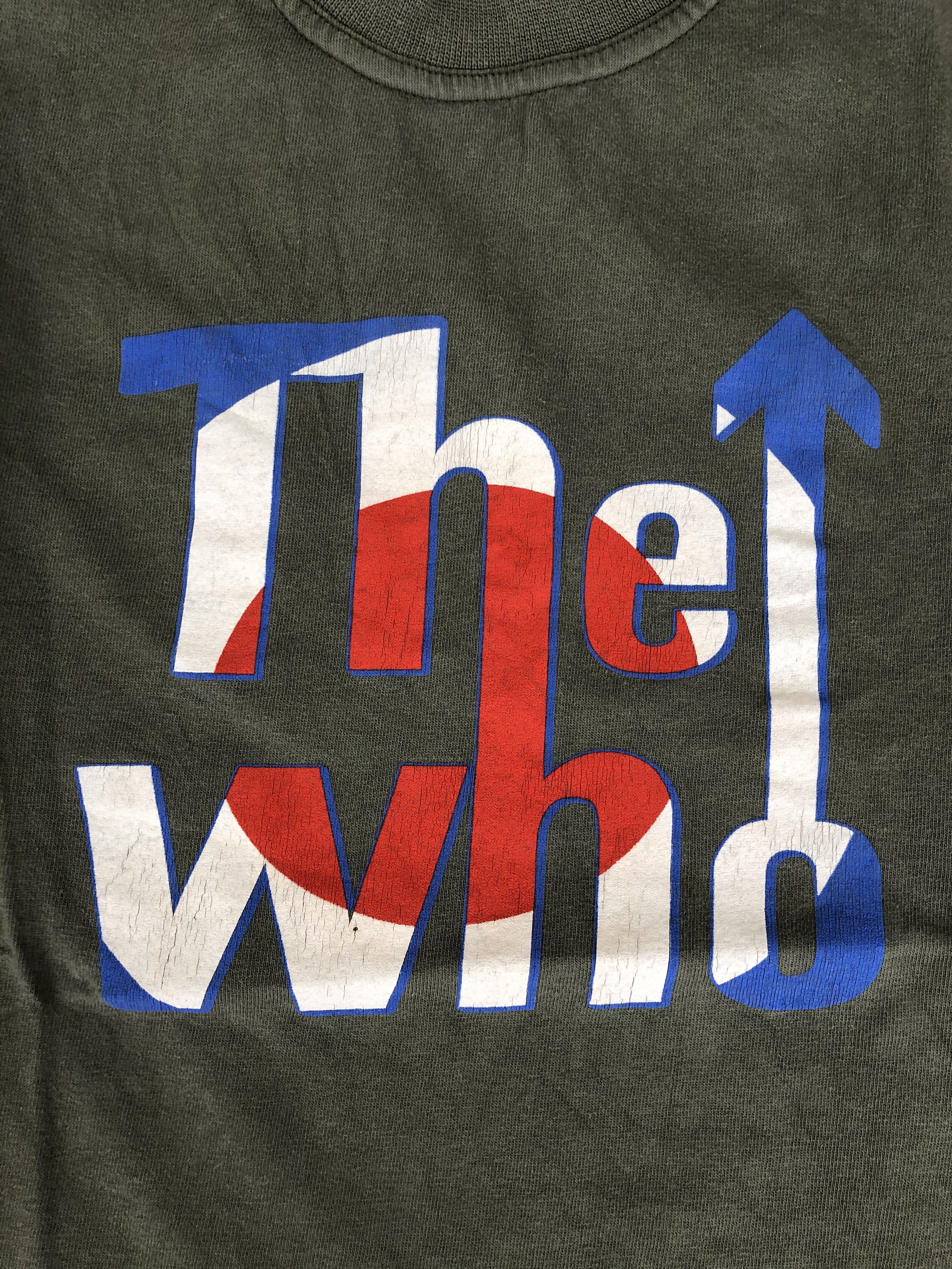 Band Tees Vintage 90s The Who (Led Zeppelin Jimi Hendrix Pink Floyd) Size US M / EU 48-50 / 2 - 5 Thumbnail