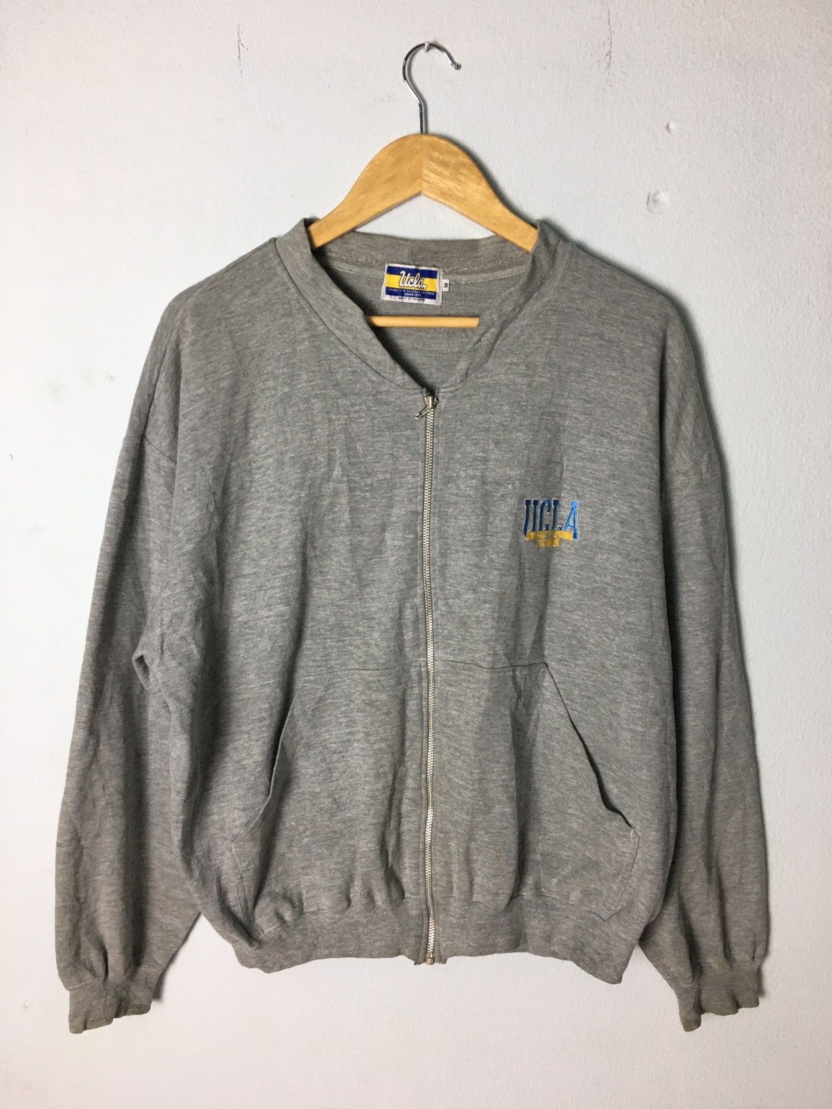 Vintage Vintage Ucla University California Zipper Sweatshirt Size US M / EU 48-50 / 2 - 2 Thumbnail