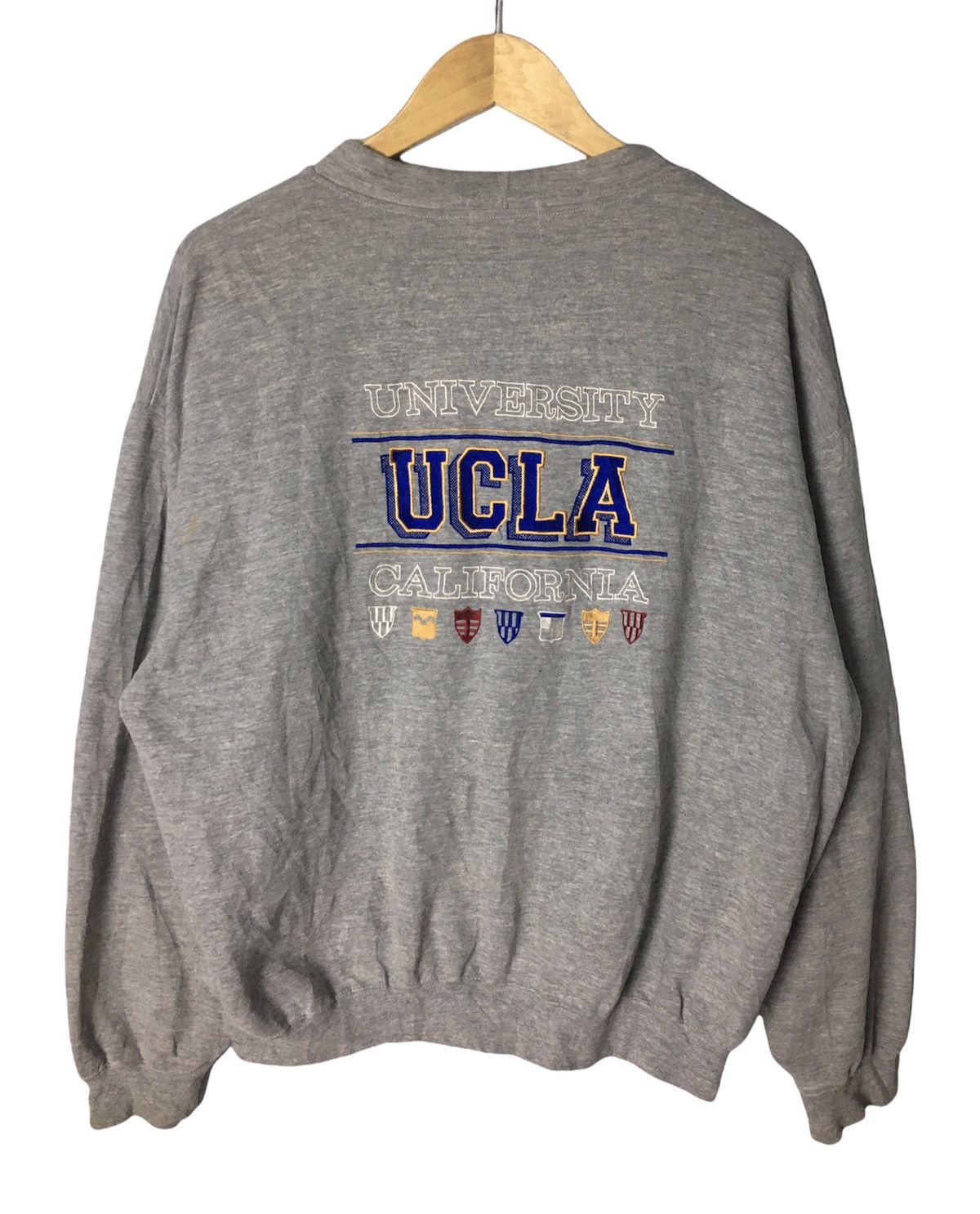 Vintage Vintage Ucla University California Zipper Sweatshirt Size US M / EU 48-50 / 2 - 1 Thumbnail