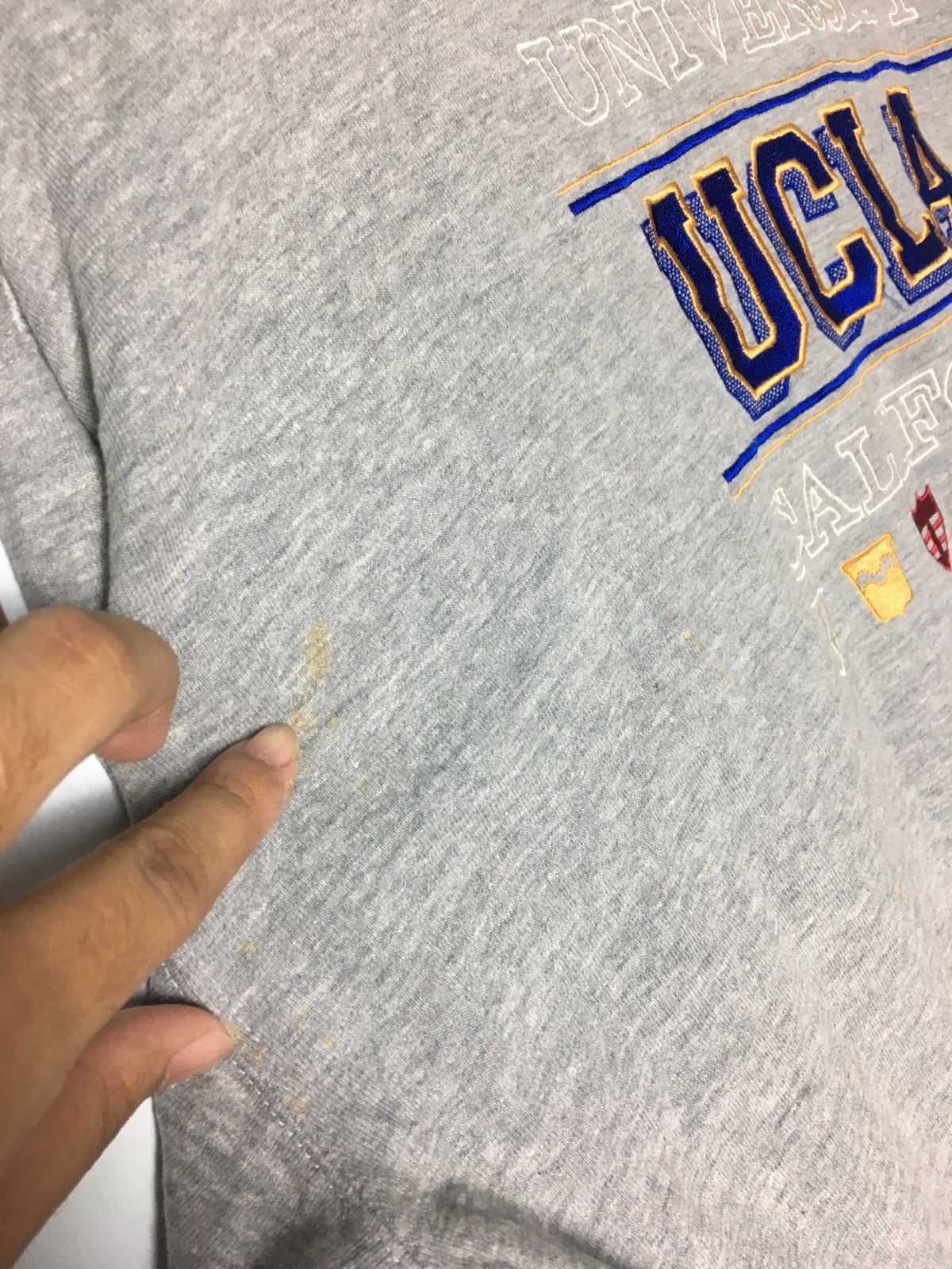 Vintage Vintage Ucla University California Zipper Sweatshirt Size US M / EU 48-50 / 2 - 16 Thumbnail