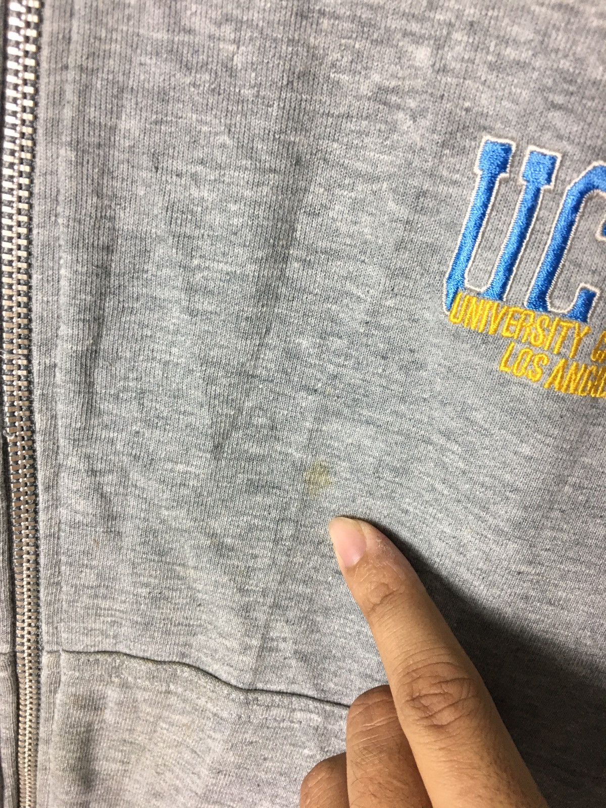 Vintage Vintage Ucla University California Zipper Sweatshirt Size US M / EU 48-50 / 2 - 6 Thumbnail