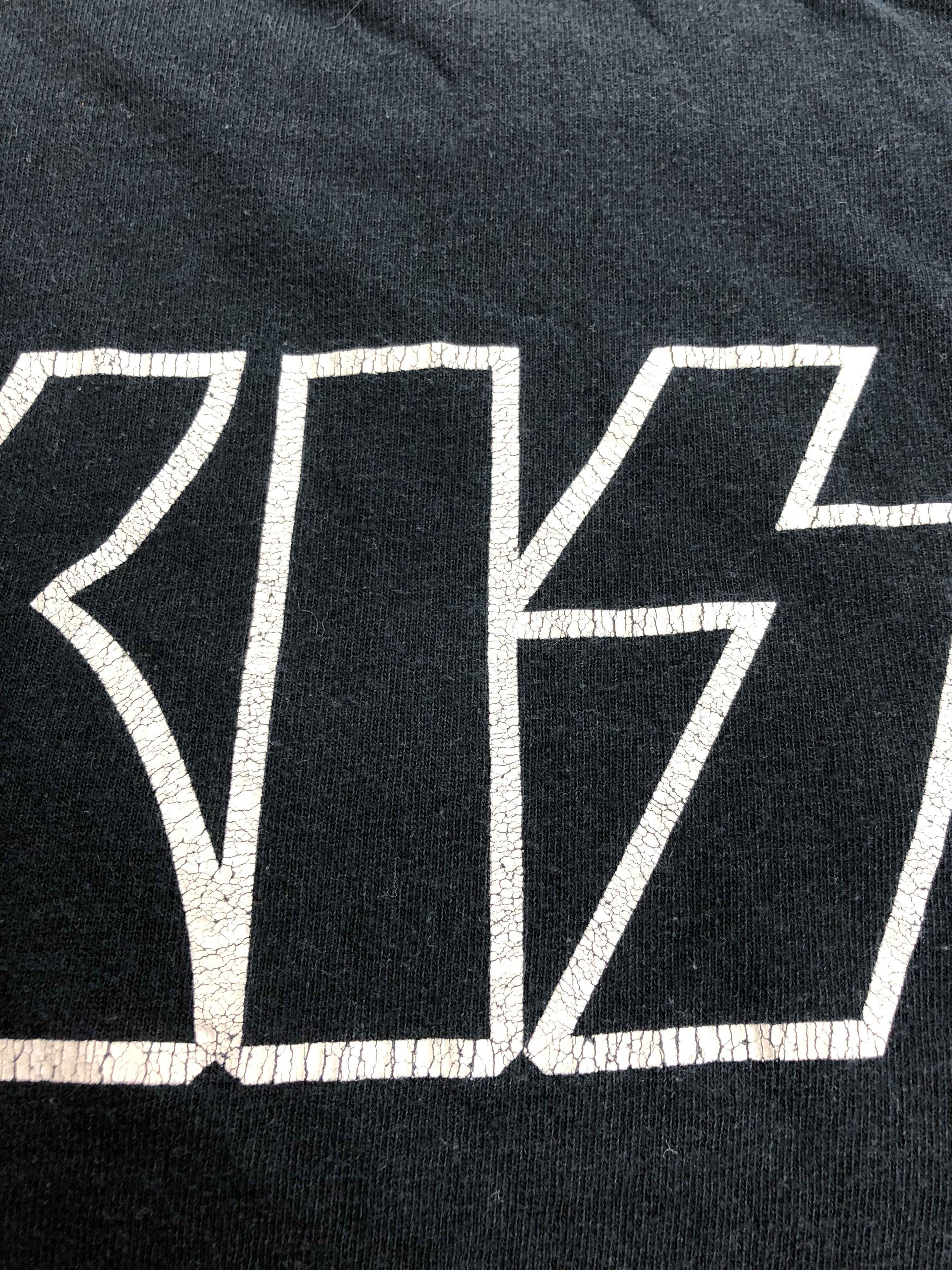 Band Tees Vintage 2002 Kiss (Mötley Crüe Rolling Stones Van Halen) Size US M / EU 48-50 / 2 - 7 Thumbnail