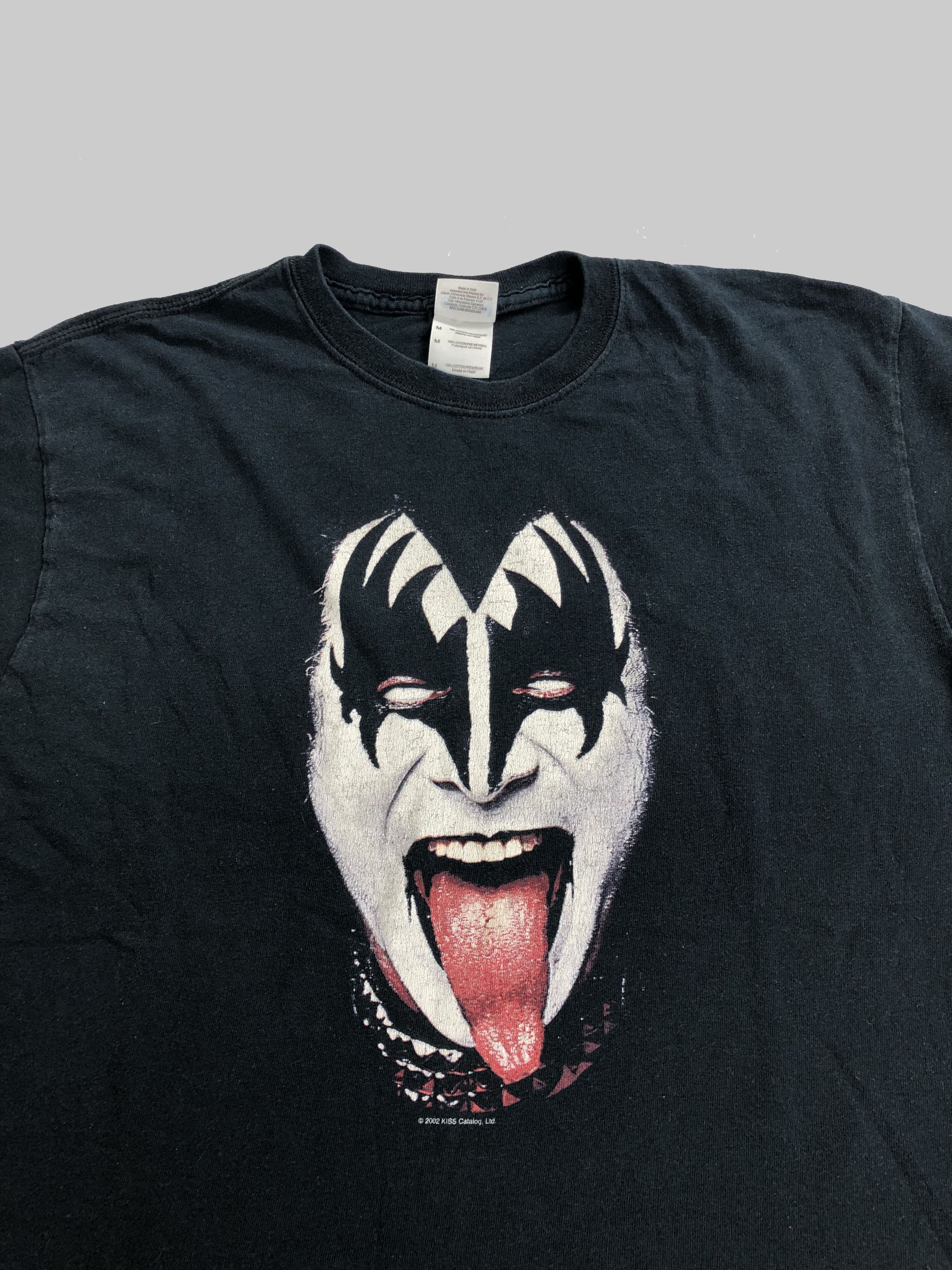 Band Tees Vintage 2002 Kiss (Mötley Crüe Rolling Stones Van Halen) Size US M / EU 48-50 / 2 - 3 Thumbnail