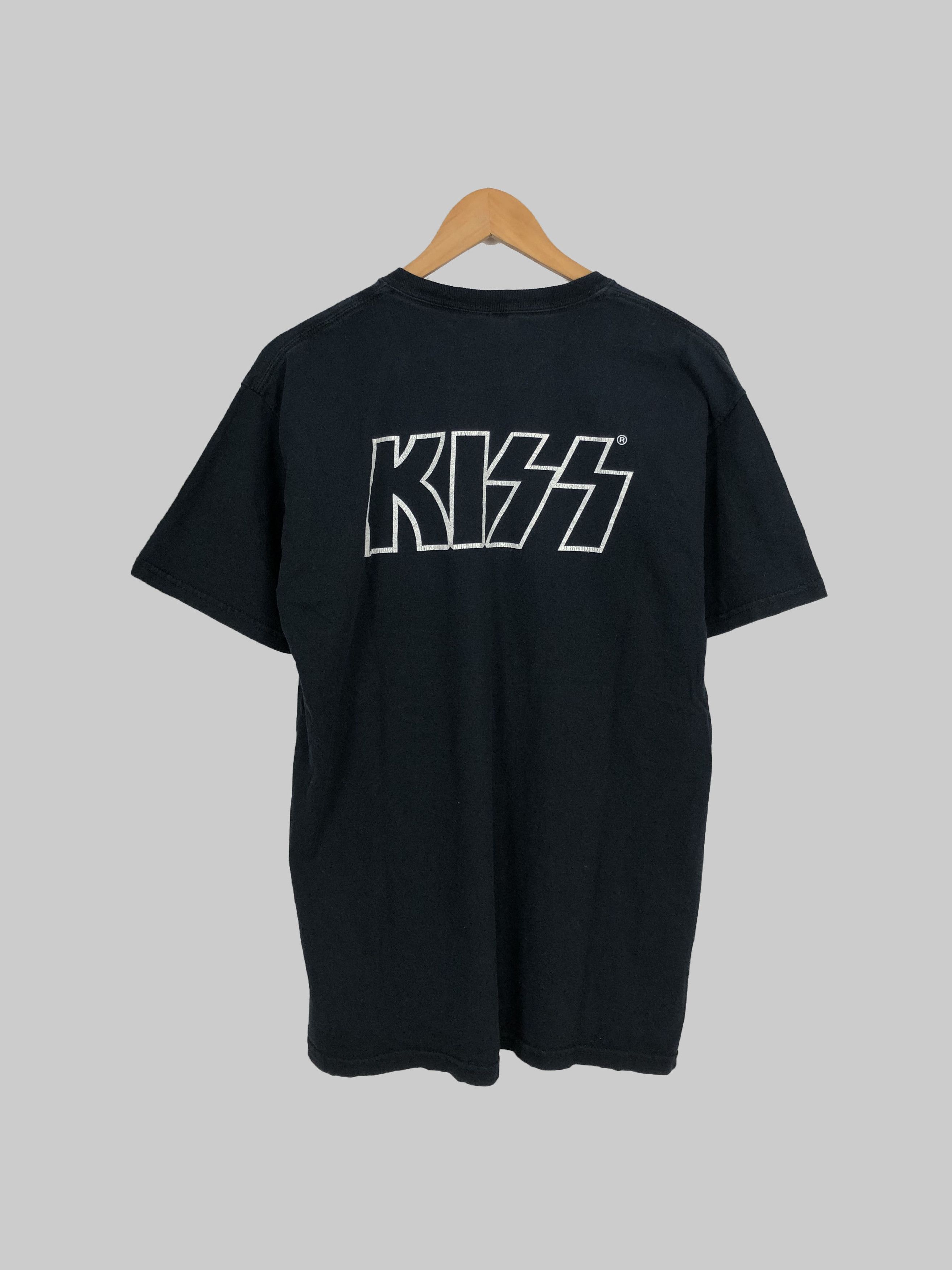 Band Tees Vintage 2002 Kiss (Mötley Crüe Rolling Stones Van Halen) Size US M / EU 48-50 / 2 - 2 Thumbnail