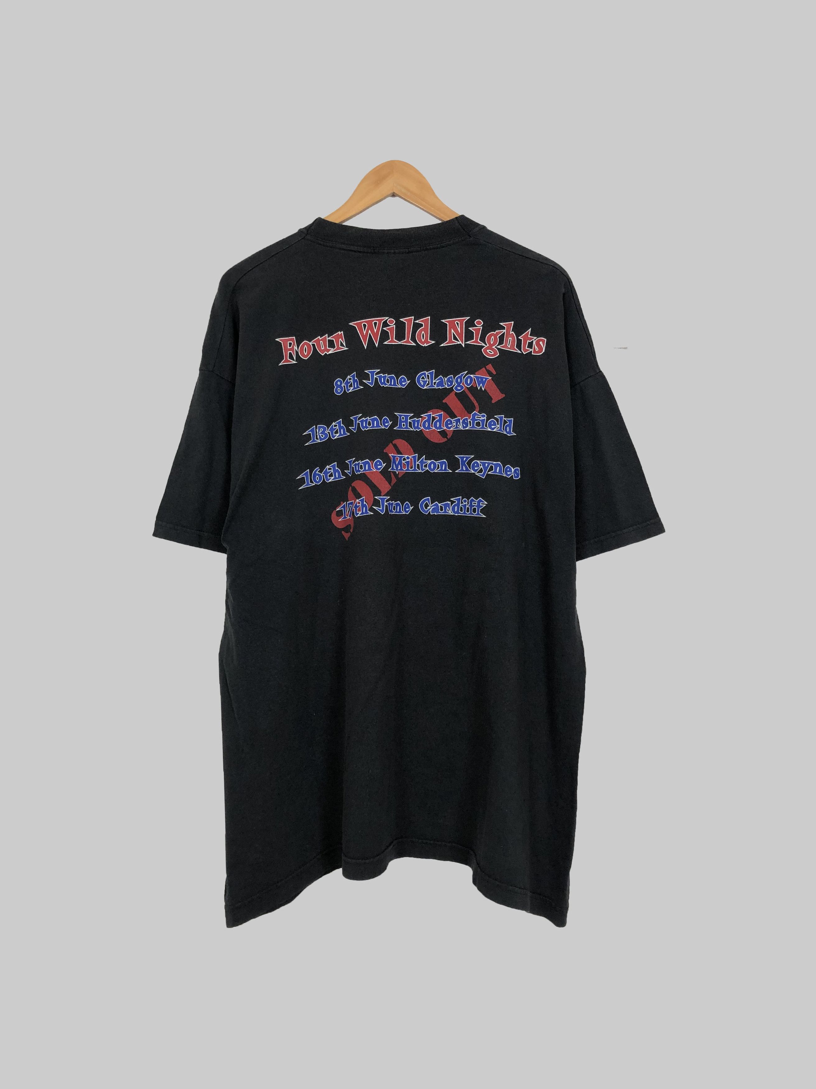 Band Tees Vintage 2001 Bon Jovi Four Wild Night (Van Halen) Size US XL / EU 56 / 4 - 2 Thumbnail