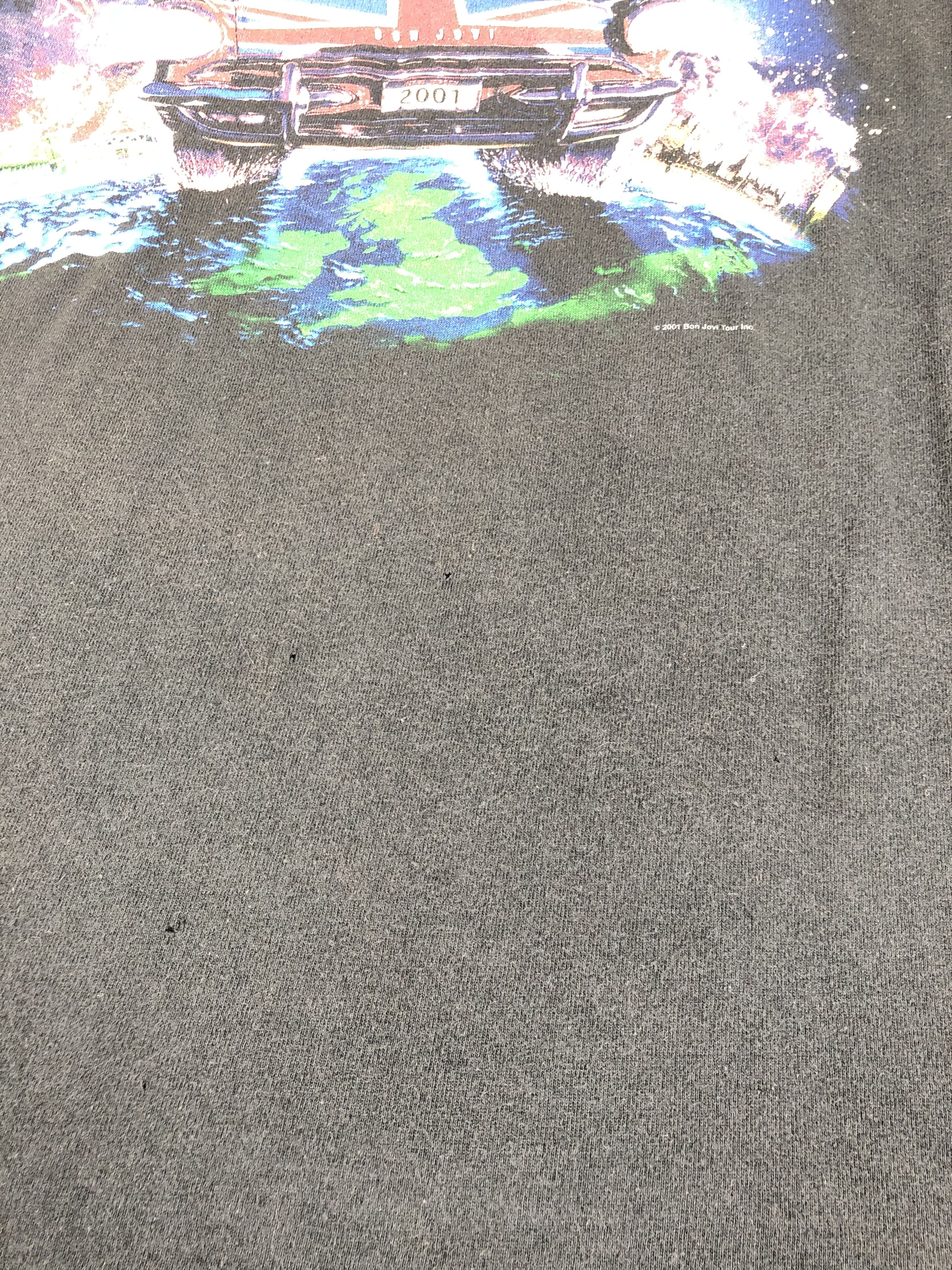 Band Tees Vintage 2001 Bon Jovi Four Wild Night (Van Halen) Size US XL / EU 56 / 4 - 9 Thumbnail