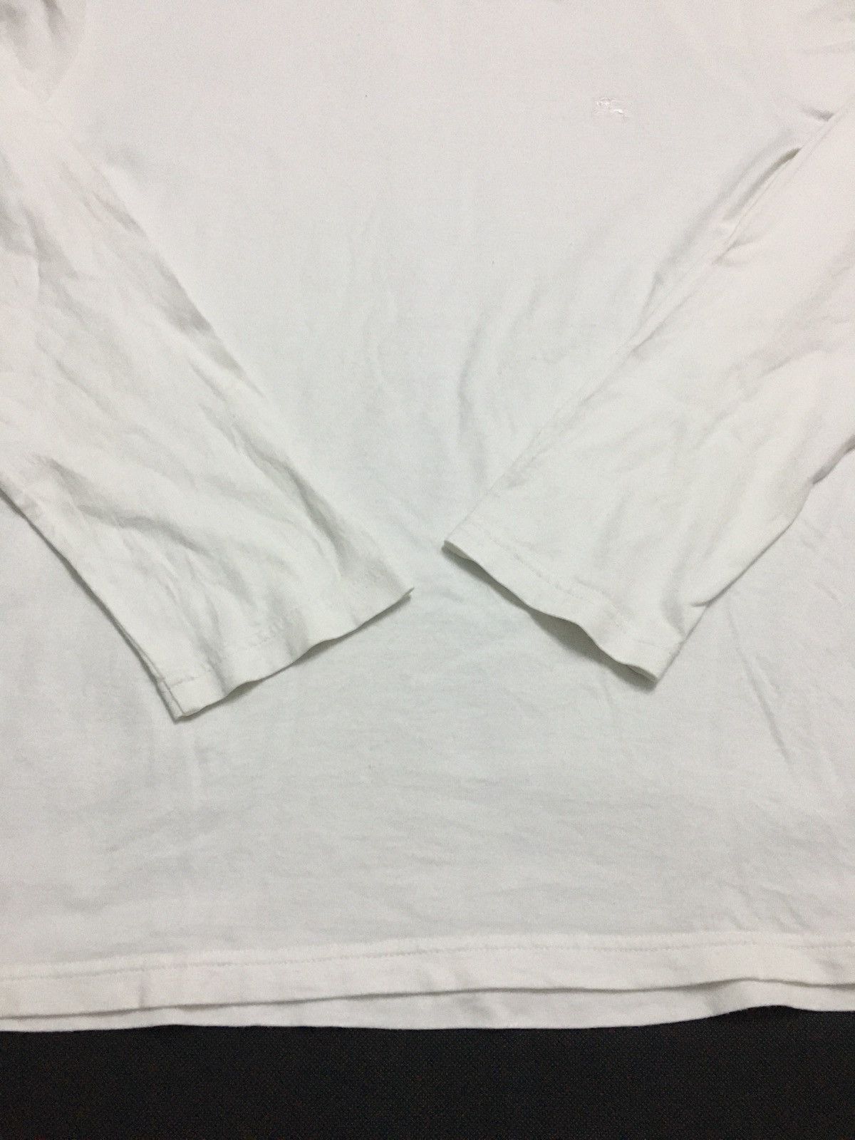 Burberry × Designer Burberry London logo embroidered long sleeve tee Size US L / EU 52-54 / 3 - 3 Thumbnail