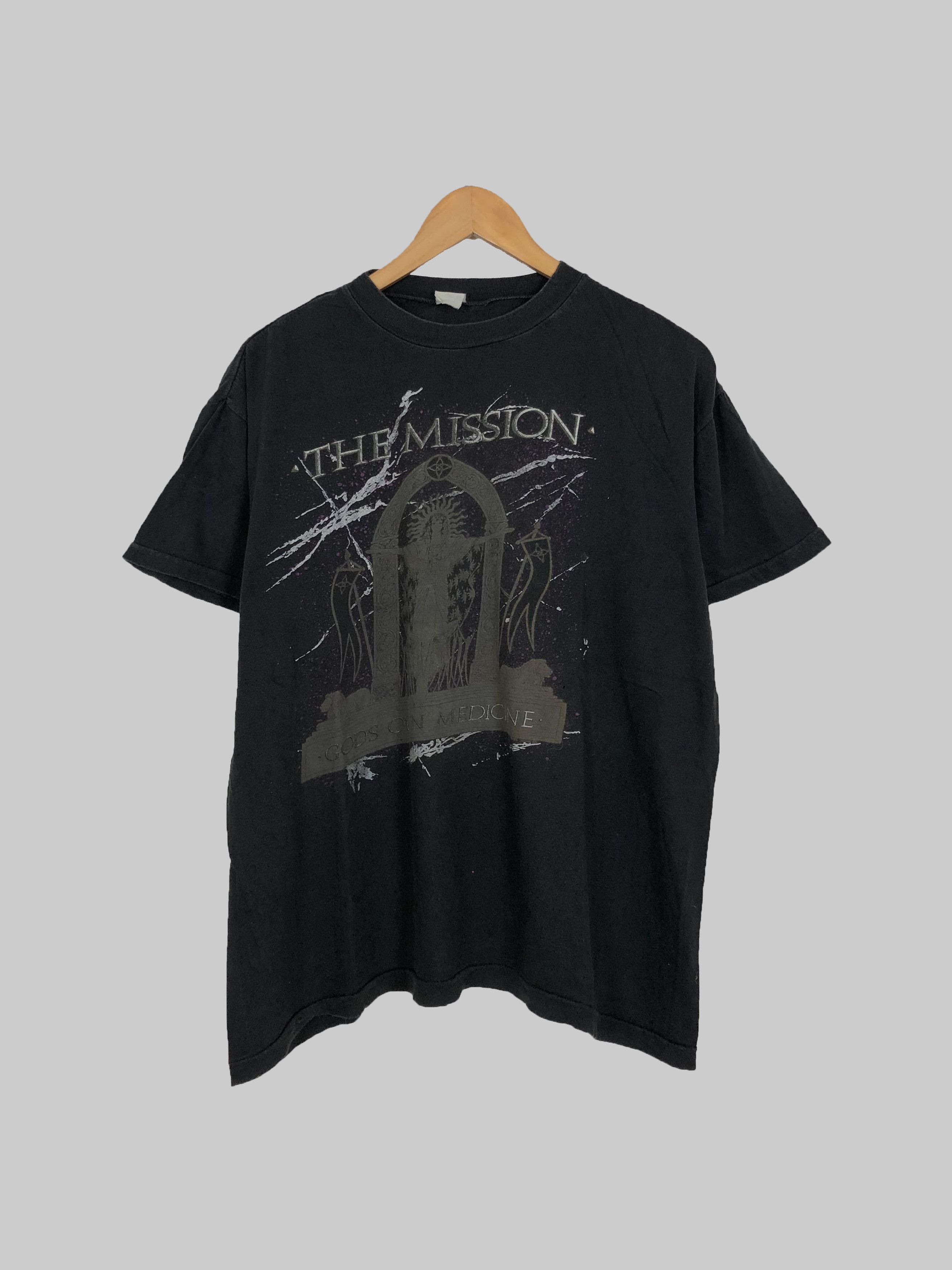Band Tees Vintage 1987 The Mission God's Own Medicine Size US L / EU 52-54 / 3 - 1 Thumbnail