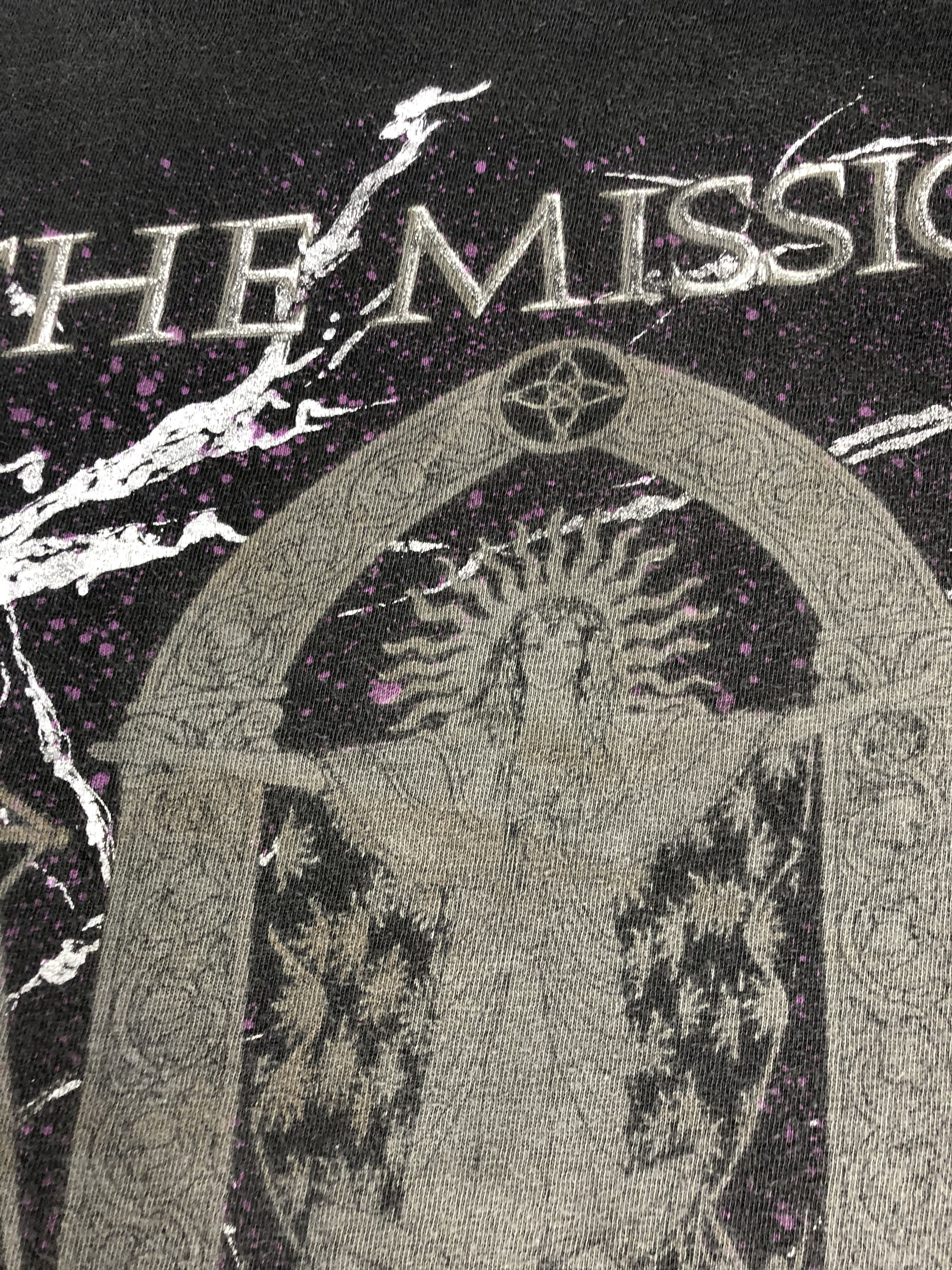 Band Tees Vintage 1987 The Mission God's Own Medicine Size US L / EU 52-54 / 3 - 4 Thumbnail