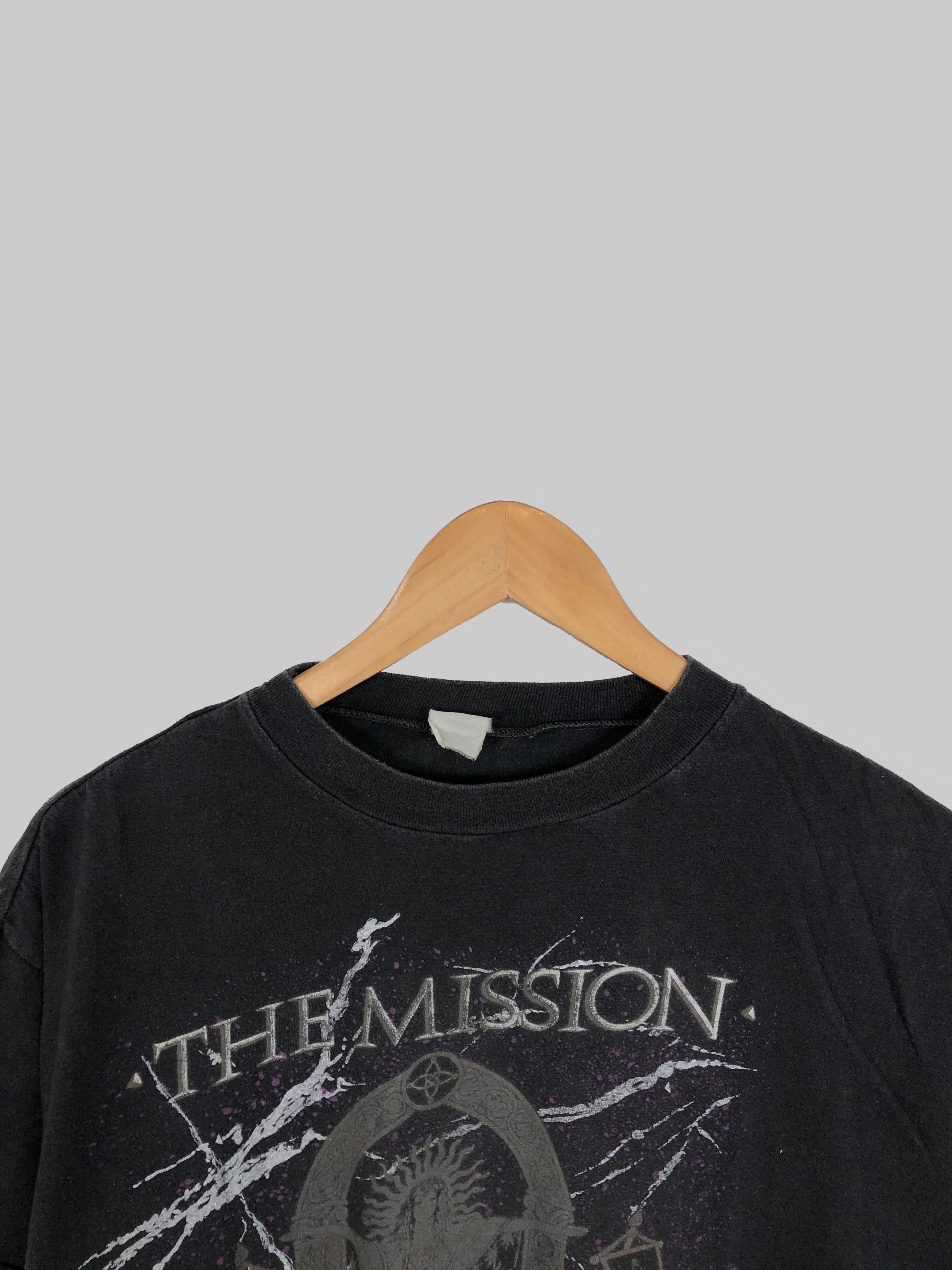 Band Tees Vintage 1987 The Mission God's Own Medicine Size US L / EU 52-54 / 3 - 2 Thumbnail