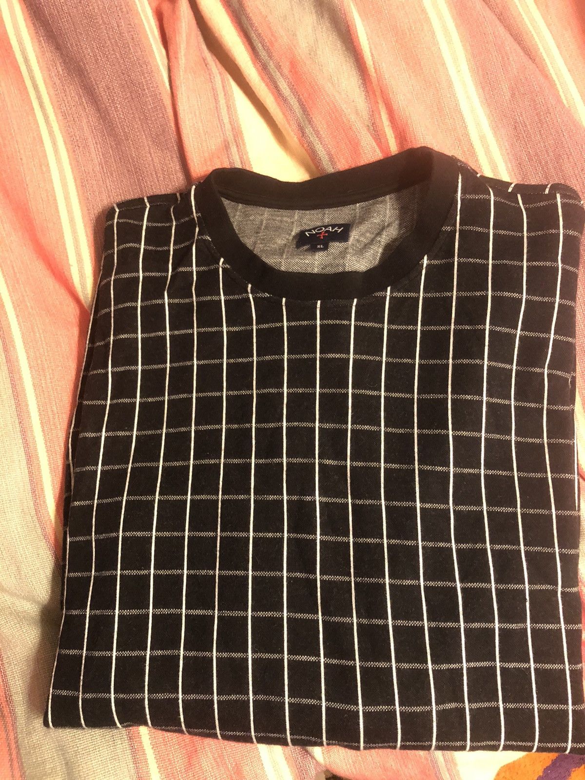 Noah Noah Windowpane Jacquard Top Size US XL / EU 56 / 4 - 4 Thumbnail