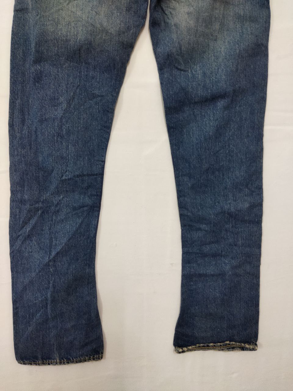 Japanese Brand Japanese Brand RODEO CROWNS Low Rise Distressed Jeans Size 27" / US 4 / IT 40 - 6 Thumbnail