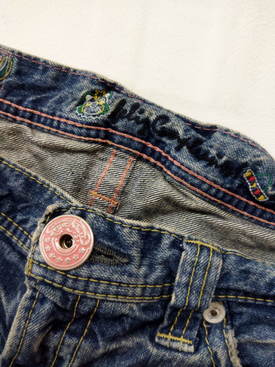 Japanese Brand Japanese Brand RODEO CROWNS Low Rise Distressed Jeans Size 27" / US 4 / IT 40 - 8 Thumbnail