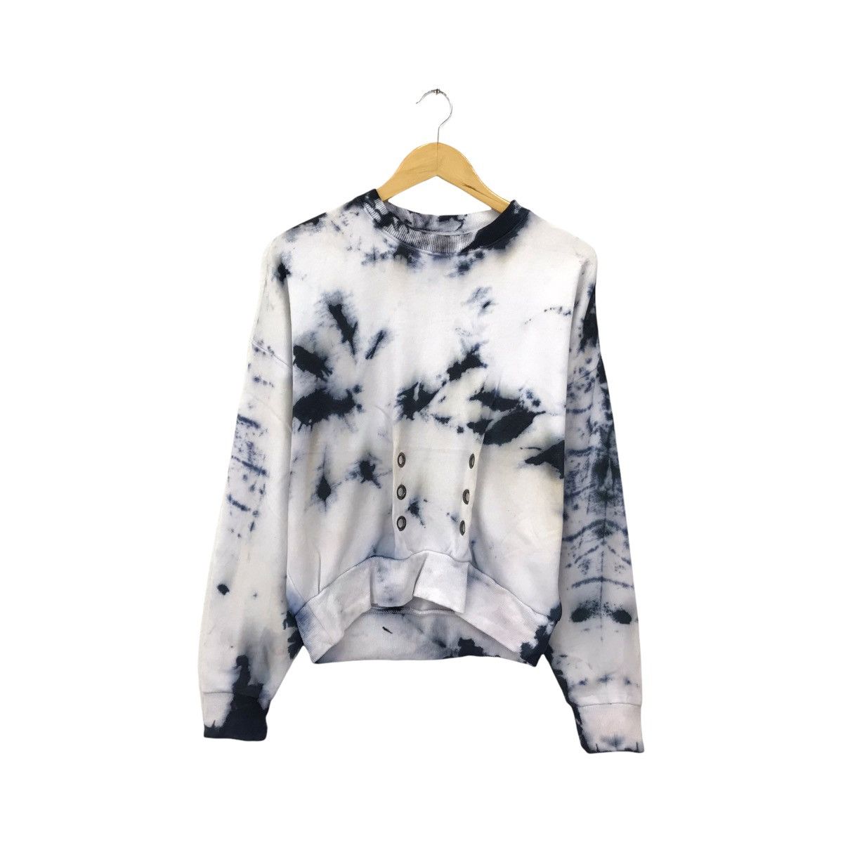 Japanese Brand Vintage Art Design Sweatshirt Tie Dye Pullover Jumper Size US M / EU 48-50 / 2 - 1 Thumbnail