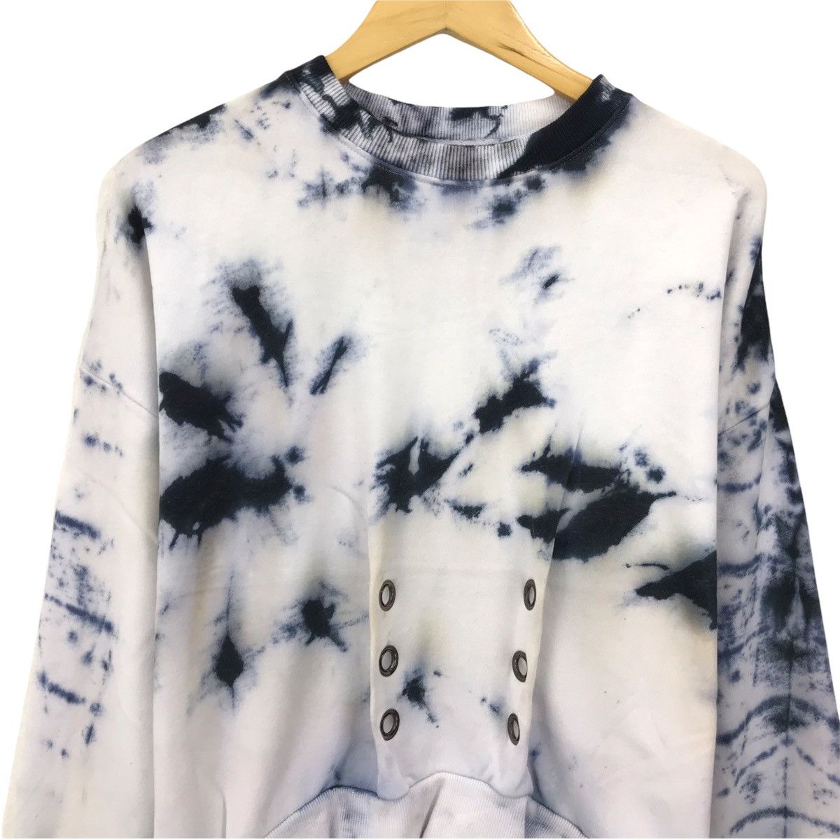 Japanese Brand Vintage Art Design Sweatshirt Tie Dye Pullover Jumper Size US M / EU 48-50 / 2 - 2 Thumbnail