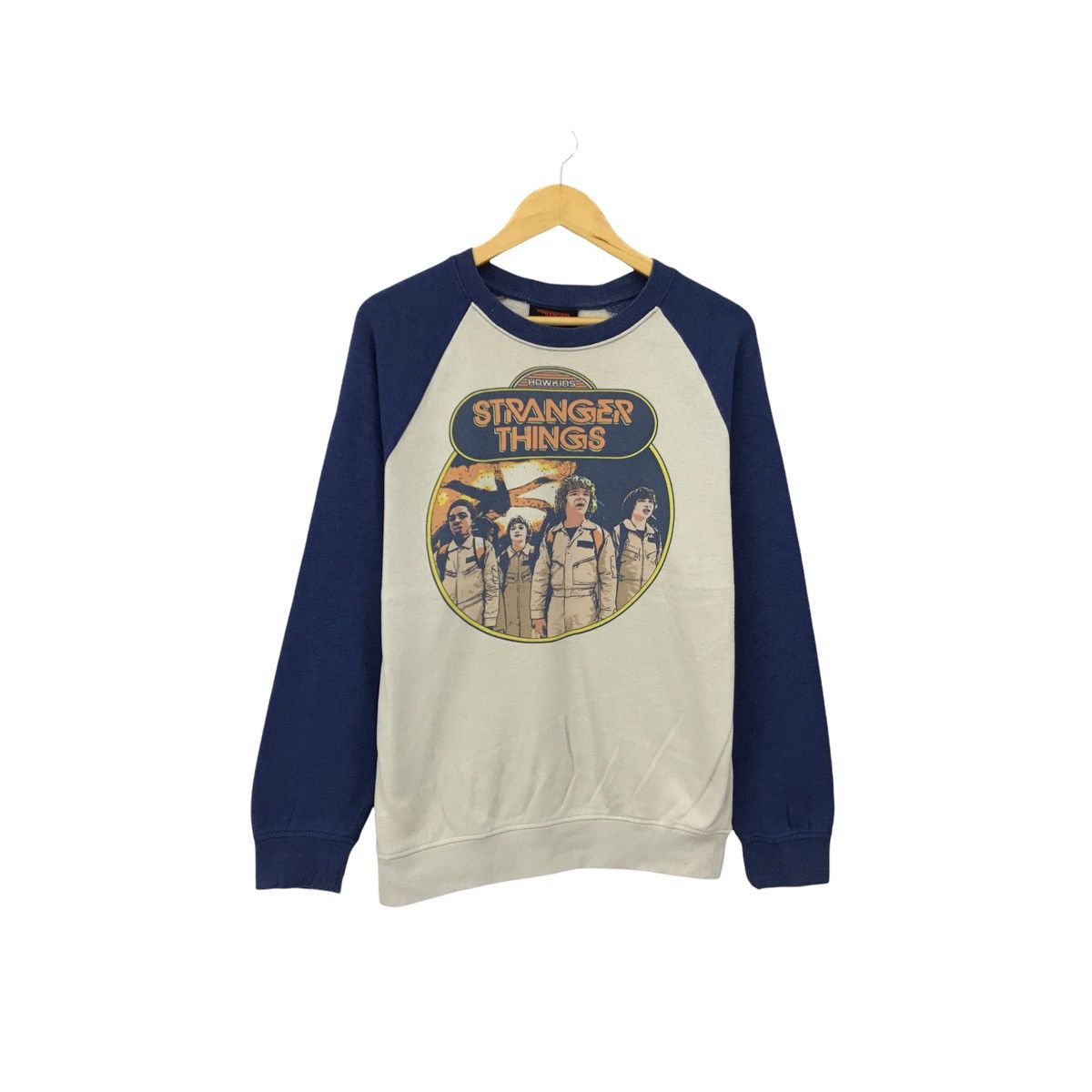 Vintage Vintage Stranger Things Sweatshirt Pullover Jumper Netflix Size US M / EU 48-50 / 2 - 1 Thumbnail