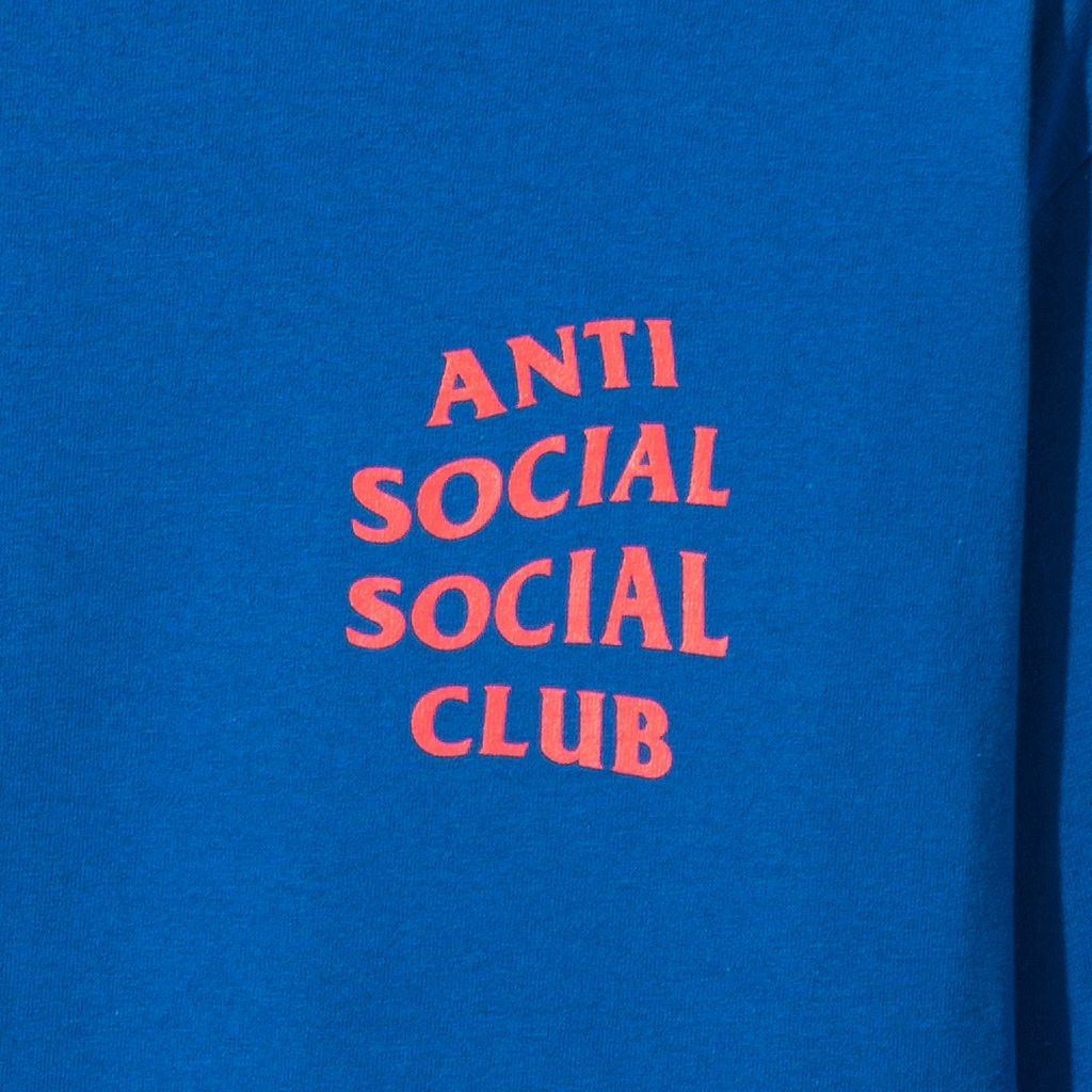 Anti Social Social Club DS ASSC get weirder royal LS Long Sleeve Tee FTP BAPE KITH Size US L / EU 52-54 / 3 - 7 Thumbnail