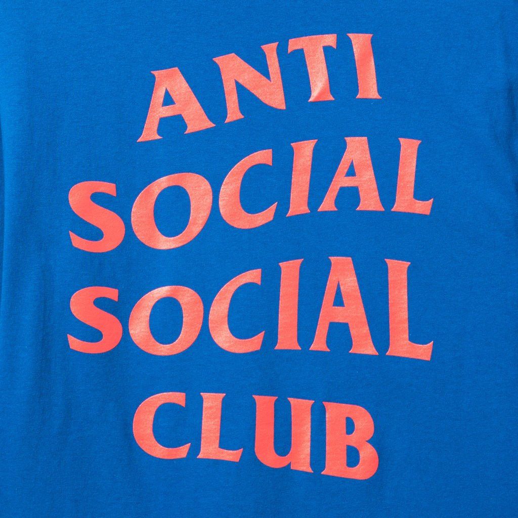 Anti Social Social Club DS ASSC get weirder royal LS Long Sleeve Tee FTP BAPE KITH Size US L / EU 52-54 / 3 - 3 Thumbnail