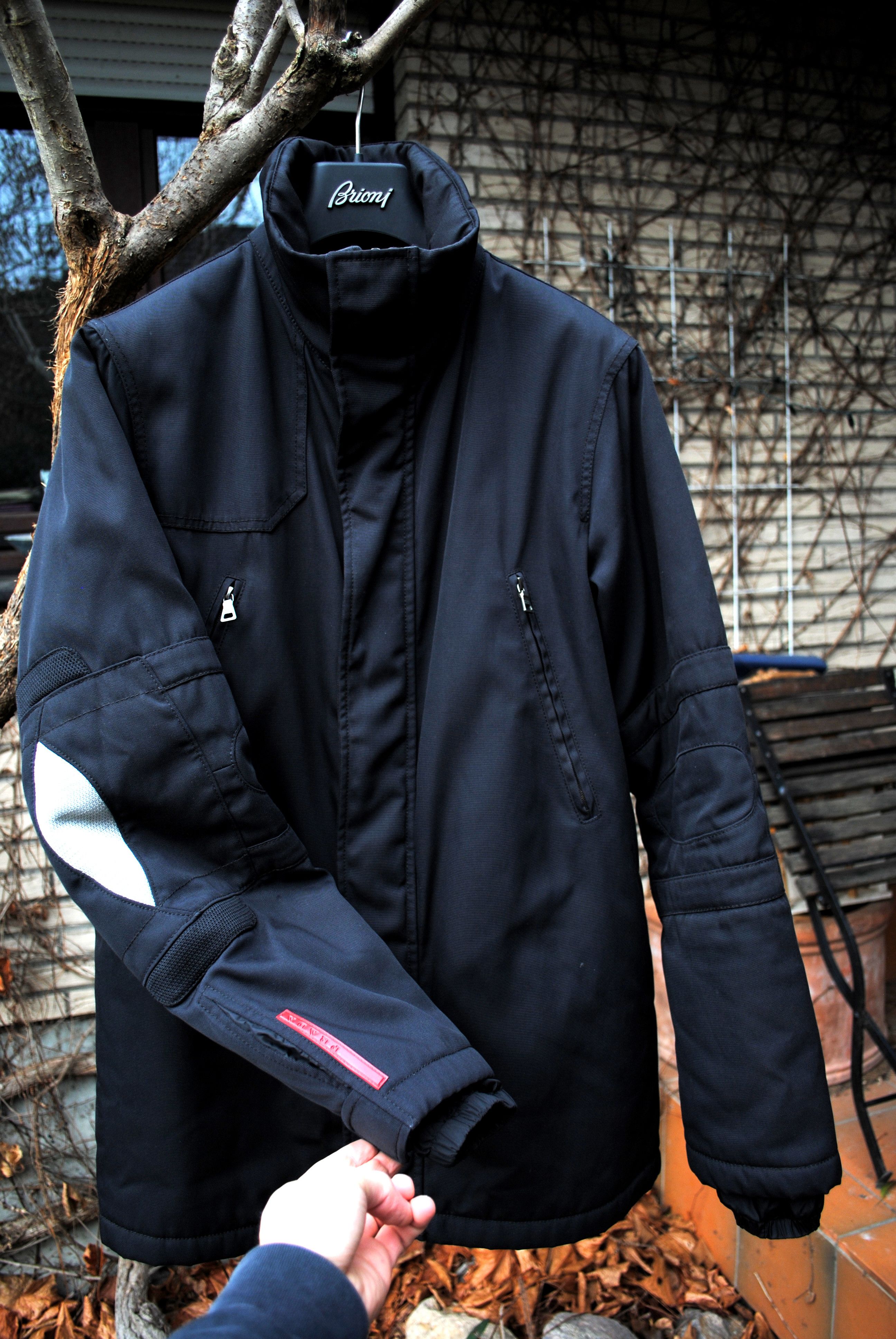 Prada Prada Sport Linea Rossa Technical Nylon Jacket | Grailed