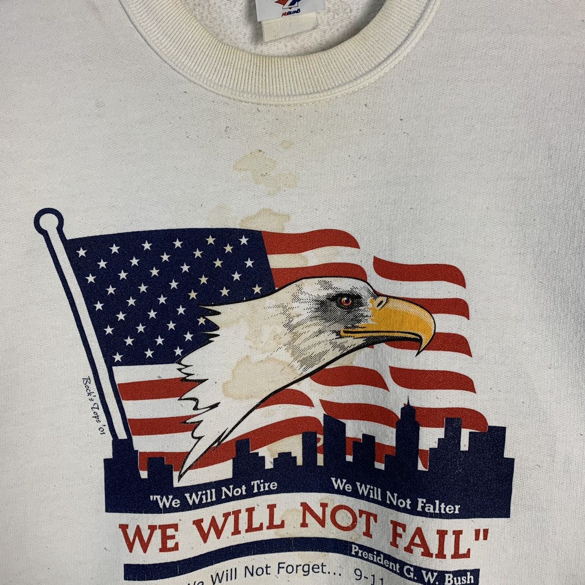 Jerzees Vintage We Will Not Fail Seeatshirt Size US M / EU 48-50 / 2 - 6 Thumbnail