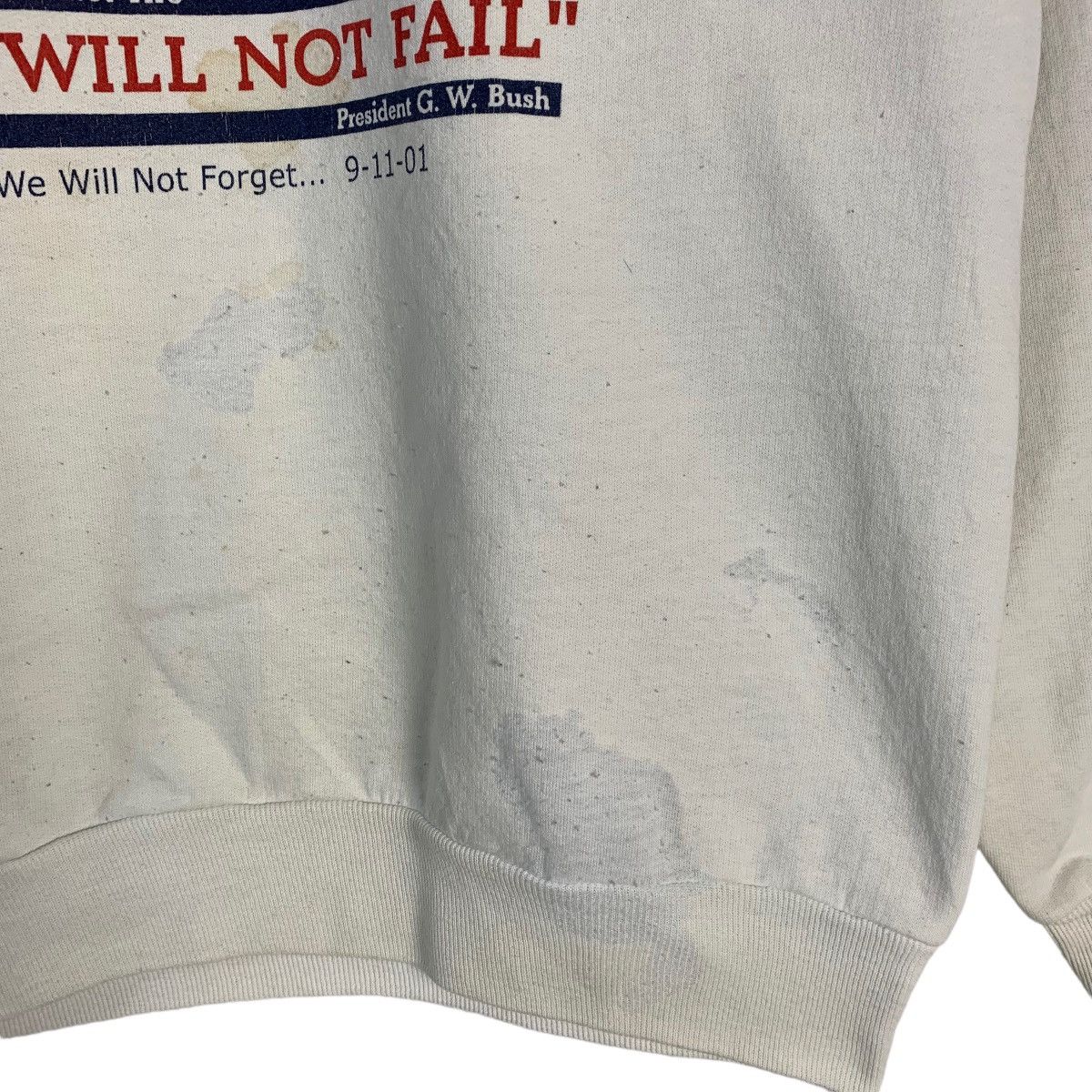 Jerzees Vintage We Will Not Fail Seeatshirt Size US M / EU 48-50 / 2 - 5 Thumbnail