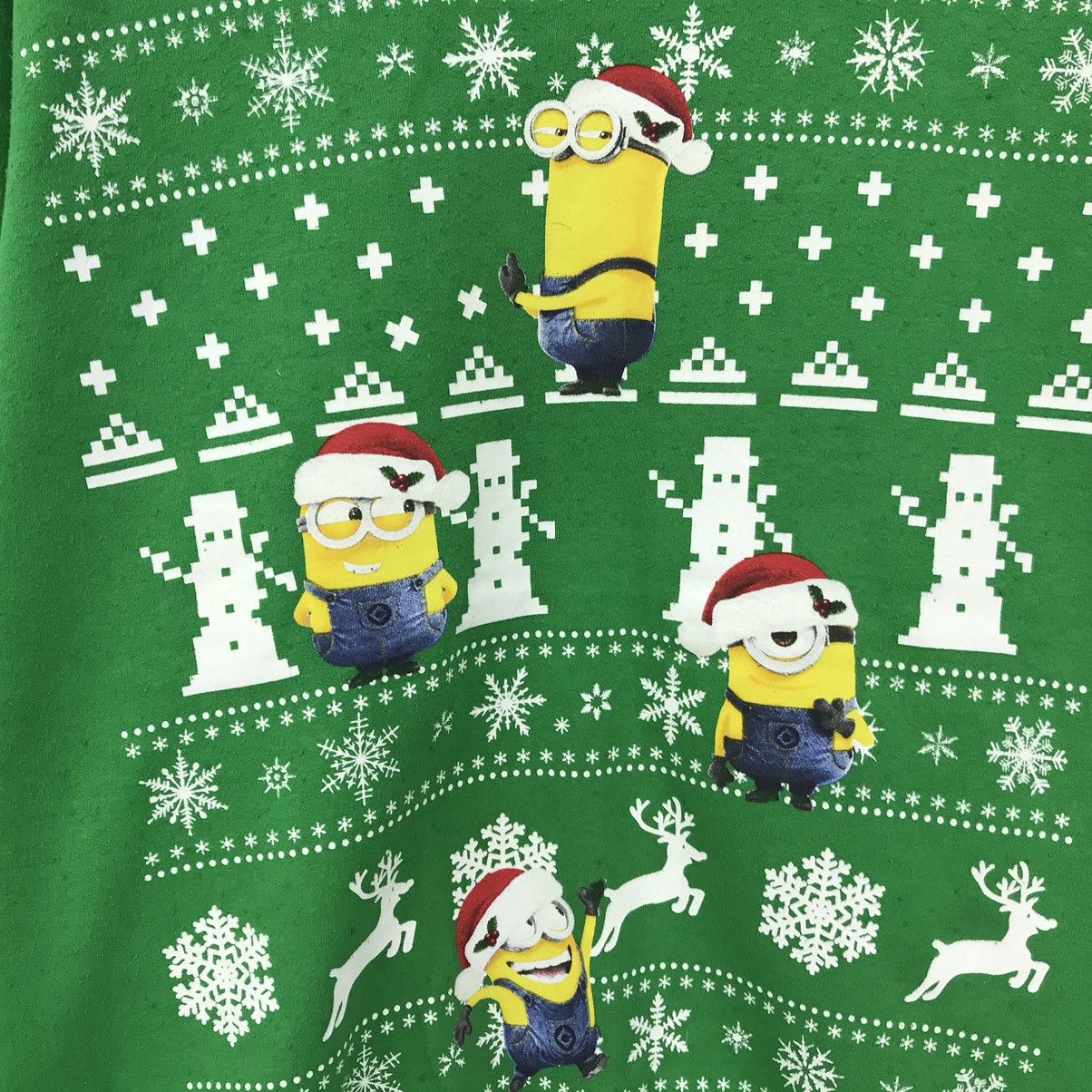 Cartoon Network × Disney × Japanese Brand Vintage Minion Despicable Me Sweatshirt Pullover Jumper Size US L / EU 52-54 / 3 - 3 Thumbnail