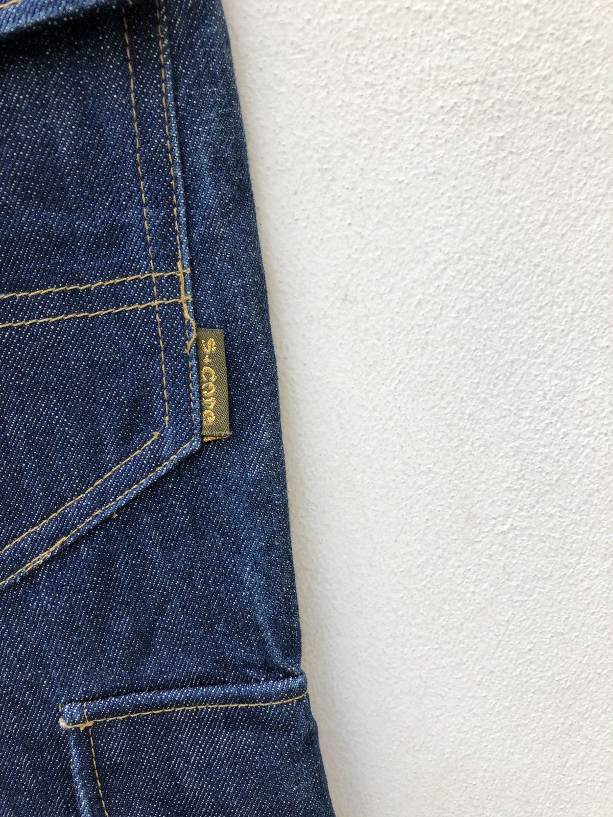 Vintage Vintage SHANIT CORE Japan Cargo Wide Leg Denim Jeans Size US 29 - 21 Thumbnail