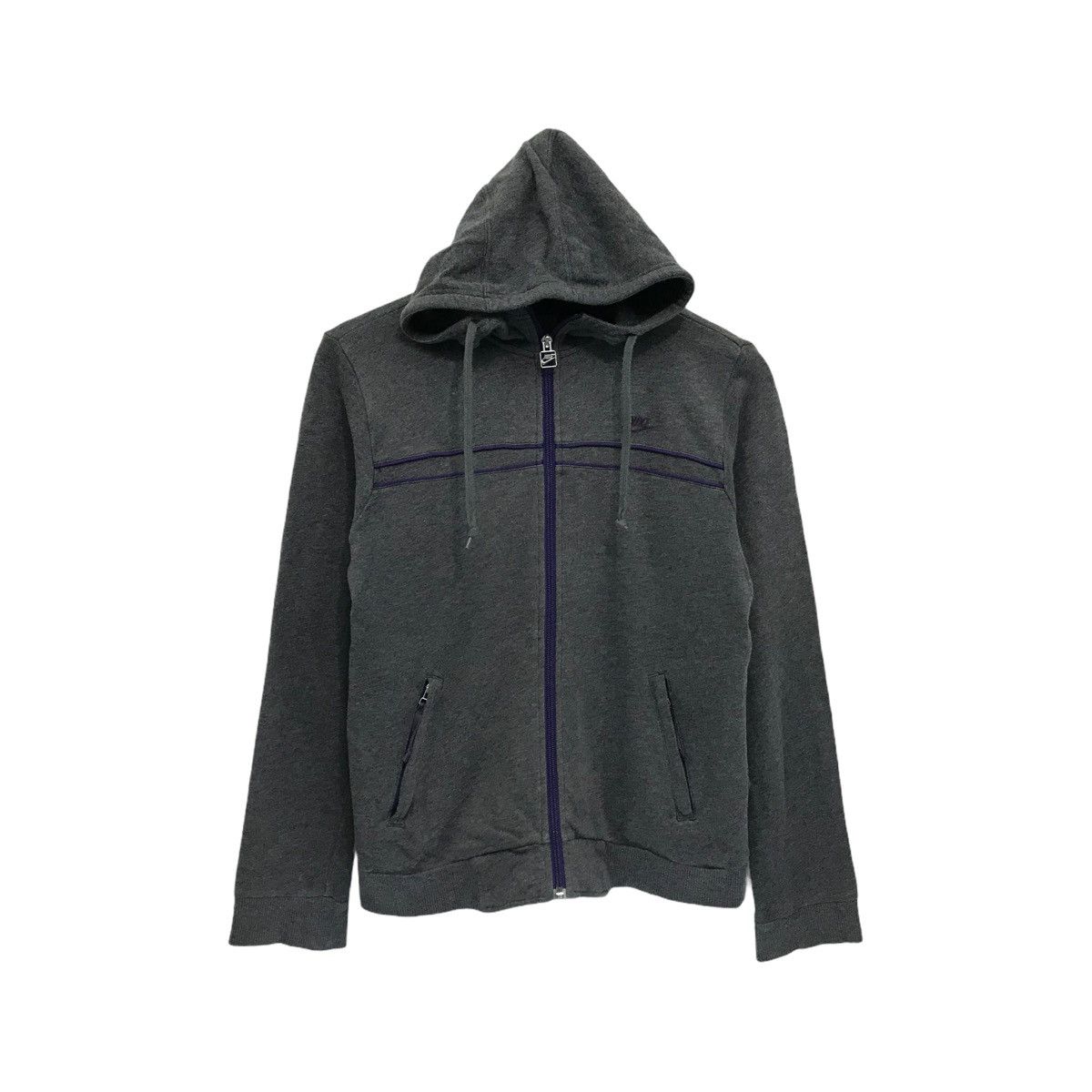 Nike × Vintage Vintage Nike Hoodie Nike Sweatshirt Nike Pullover Size US S / EU 44-46 / 1 - 1 Thumbnail