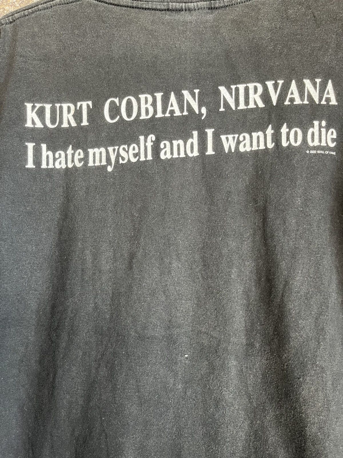 Vintage Kurt cobain ft8 bootleg tee misspelled Size US M / EU 48-50 / 2 - 6 Thumbnail