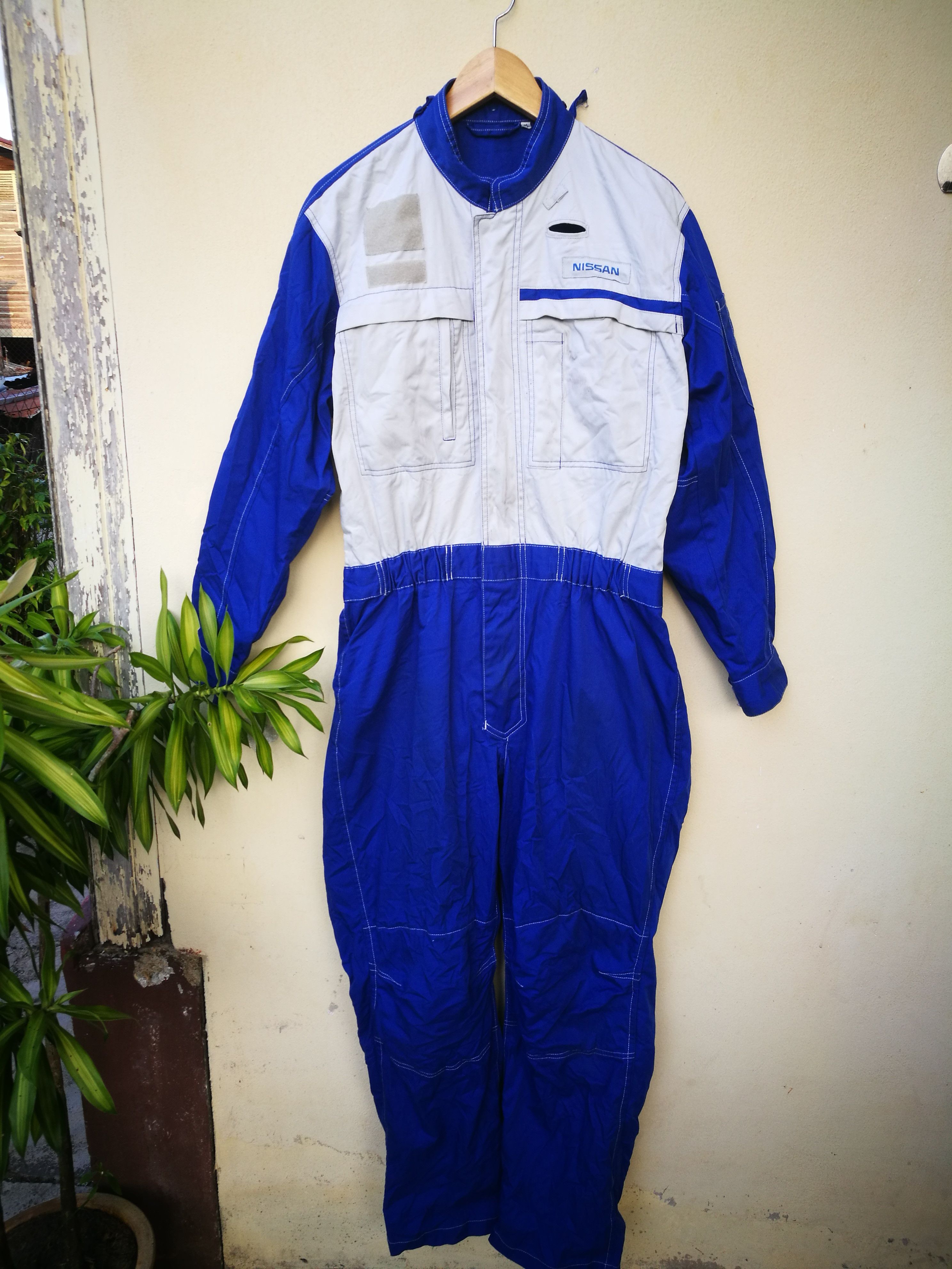 Japanese Brand NISSAN DATSUN WORKWEAR COVERALL Size US 32 / EU 48 - 7 Thumbnail