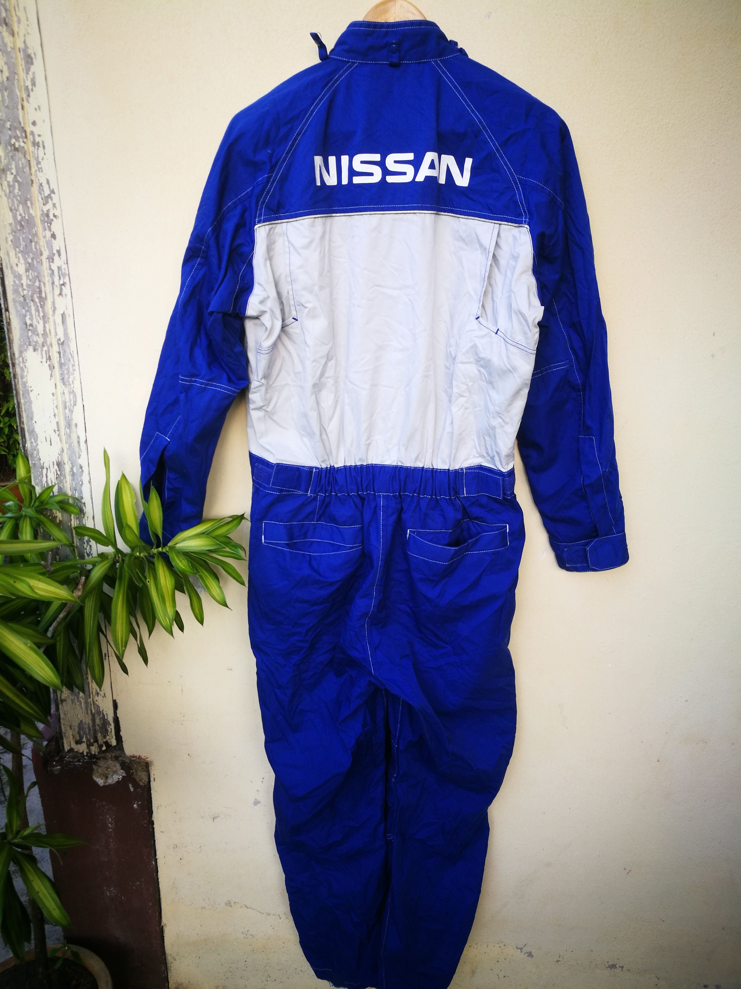 Japanese Brand NISSAN DATSUN WORKWEAR COVERALL Size US 32 / EU 48 - 1 Thumbnail