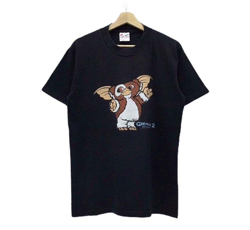 image of Expert Horror x Movie Vintage 1995 Horror Movie Gremlins 2 The New Batch Tee in Black (Size Medium)
