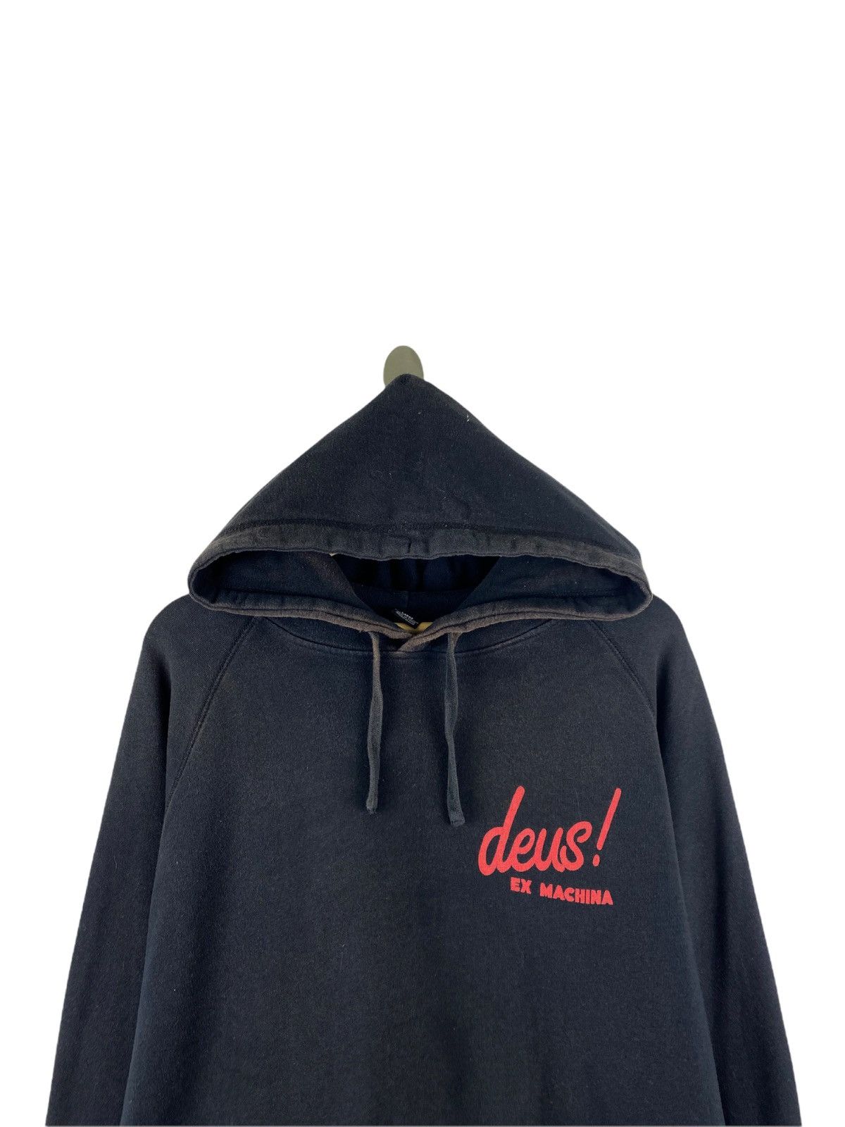 Deus Ex Machina DEUX EX MACHINA BLACK FADED HOODIE Size US L / EU 52-54 / 3 - 3 Thumbnail