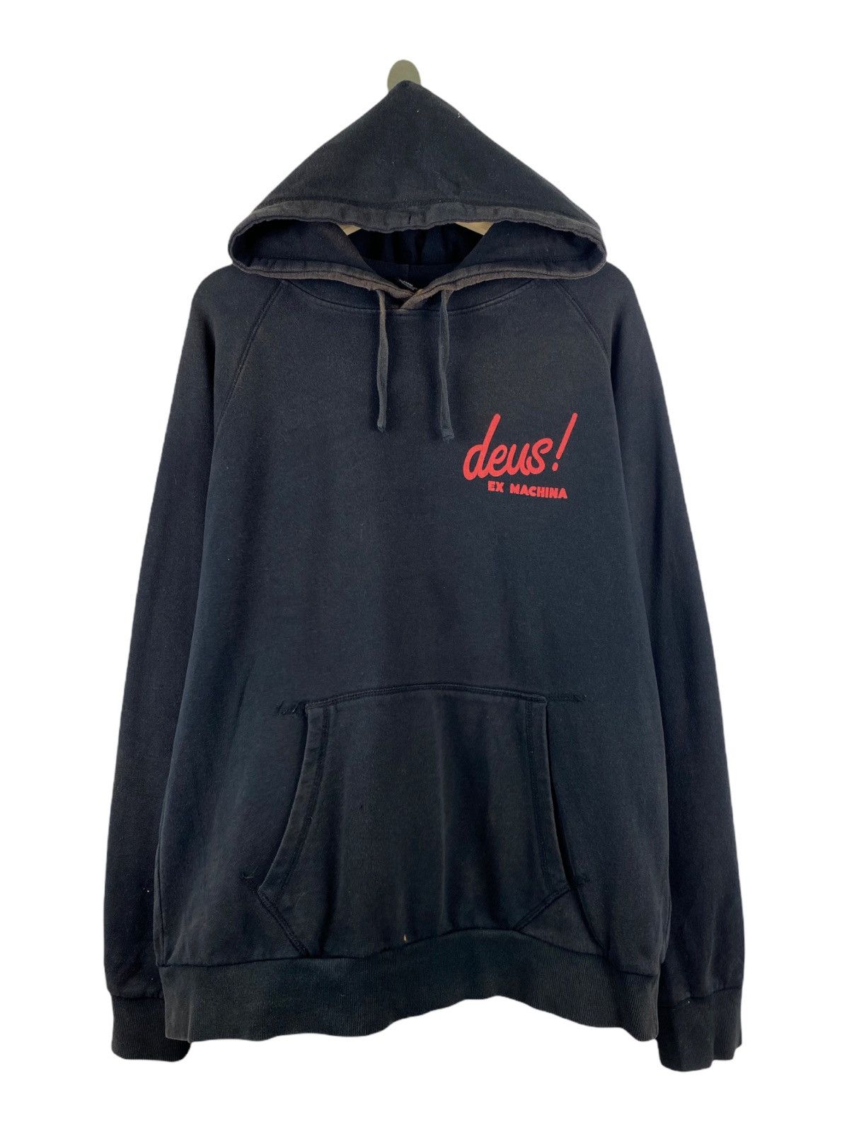 Deus Ex Machina DEUX EX MACHINA BLACK FADED HOODIE Size US L / EU 52-54 / 3 - 2 Thumbnail