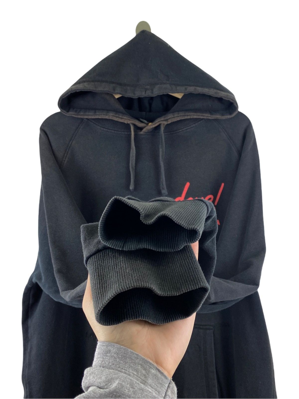 Deus Ex Machina DEUX EX MACHINA BLACK FADED HOODIE Size US L / EU 52-54 / 3 - 6 Thumbnail