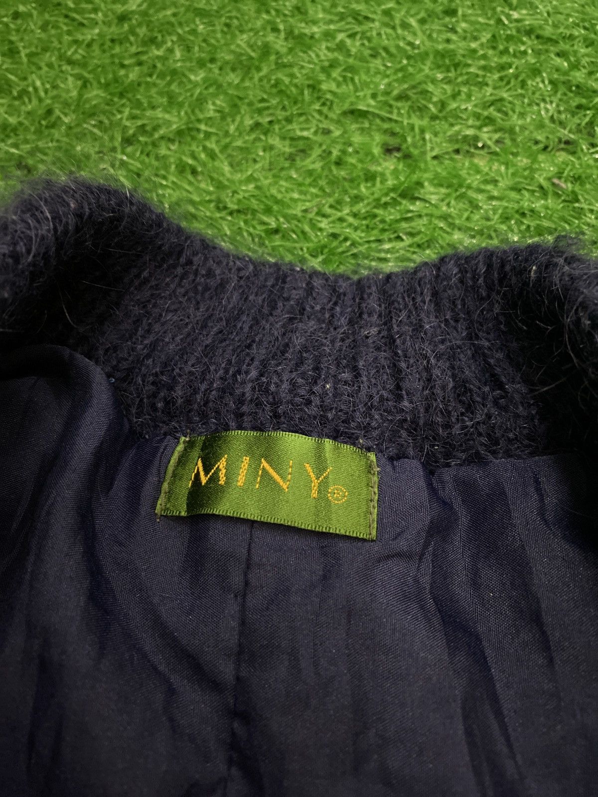 Japanese Brand × Vintage Vintage miny mahair knit jacket Size US M / EU 48-50 / 2 - 5 Thumbnail