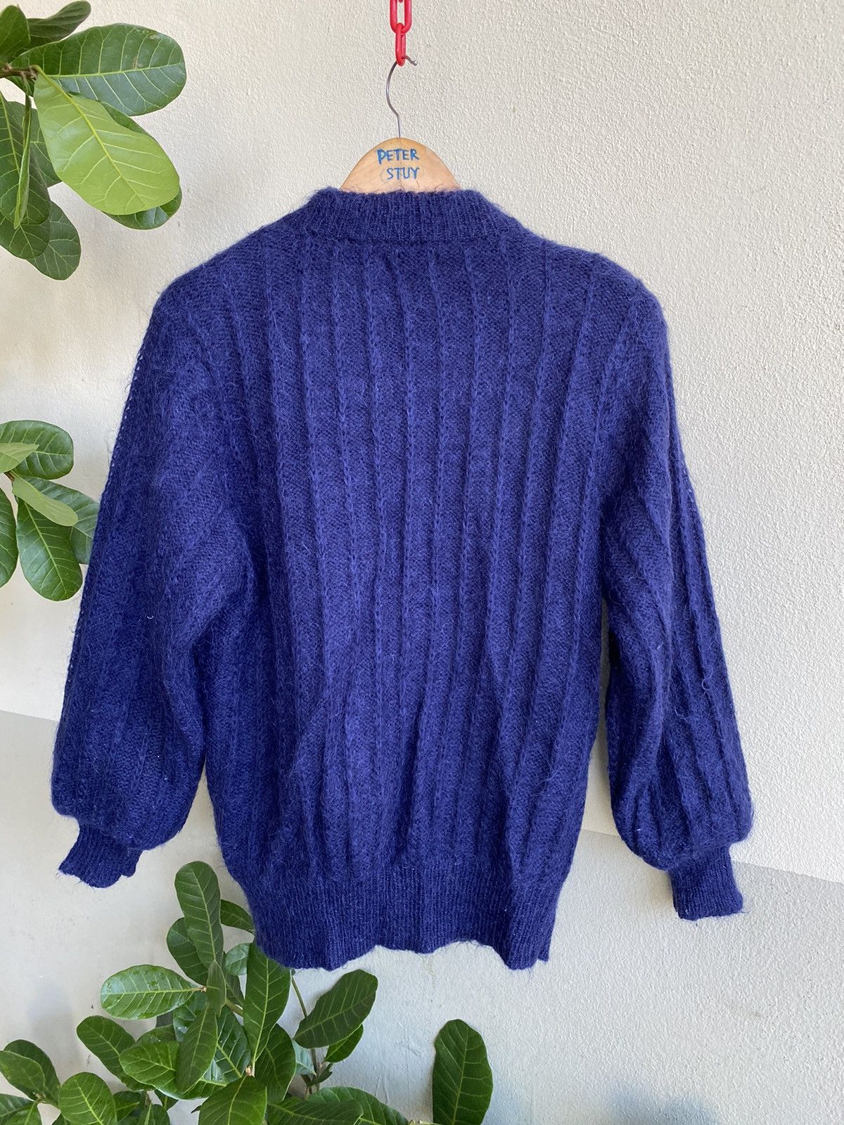 Japanese Brand × Vintage Vintage miny mahair knit jacket Size US M / EU 48-50 / 2 - 3 Thumbnail