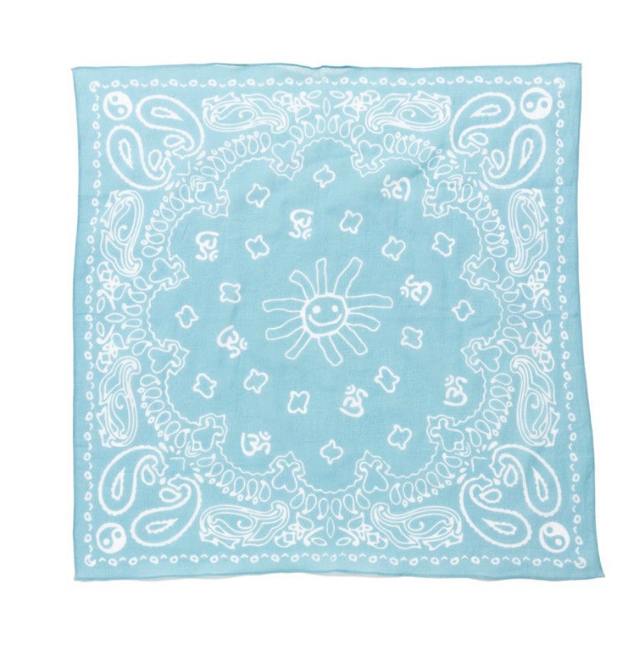 Cactus Plant Flea Market × Human Made Cactus Plant Flea Market “Blue Flash” Bandana Size ONE SIZE - 1 Thumbnail