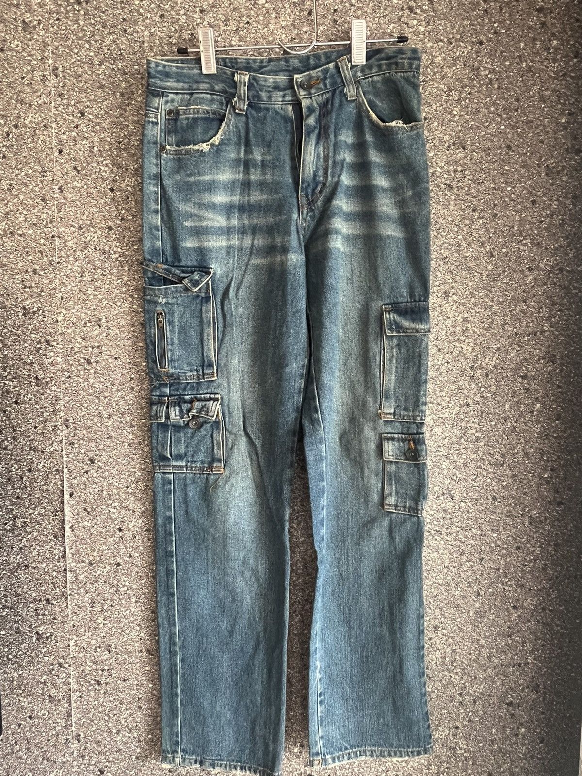 Designer × Japanese Brand International world jeans ft53 Size US 30 / EU 46 - 1 Thumbnail