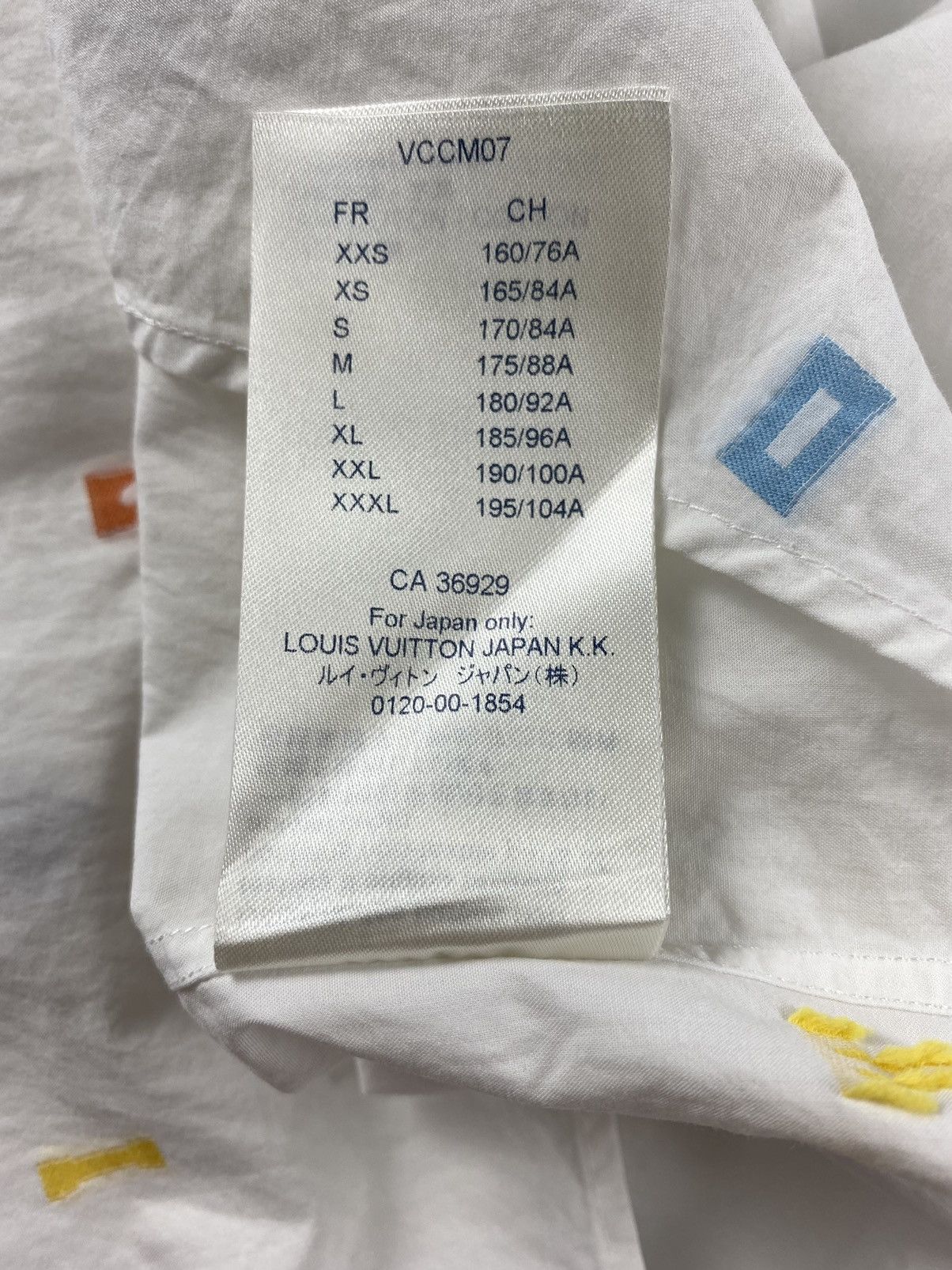 Louis Vuitton Louis Vuitton Multicolor Alphabet Long Sleeve Size US XL / EU 56 / 4 - 10 Thumbnail