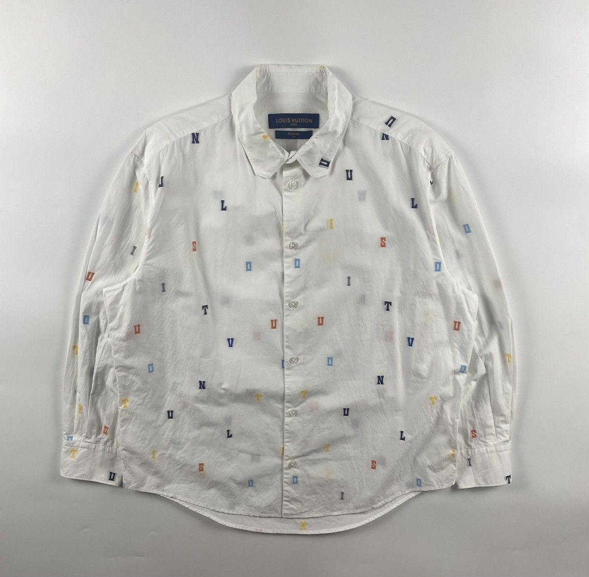 Louis Vuitton Multicolor Alphabet Long Sleeve
