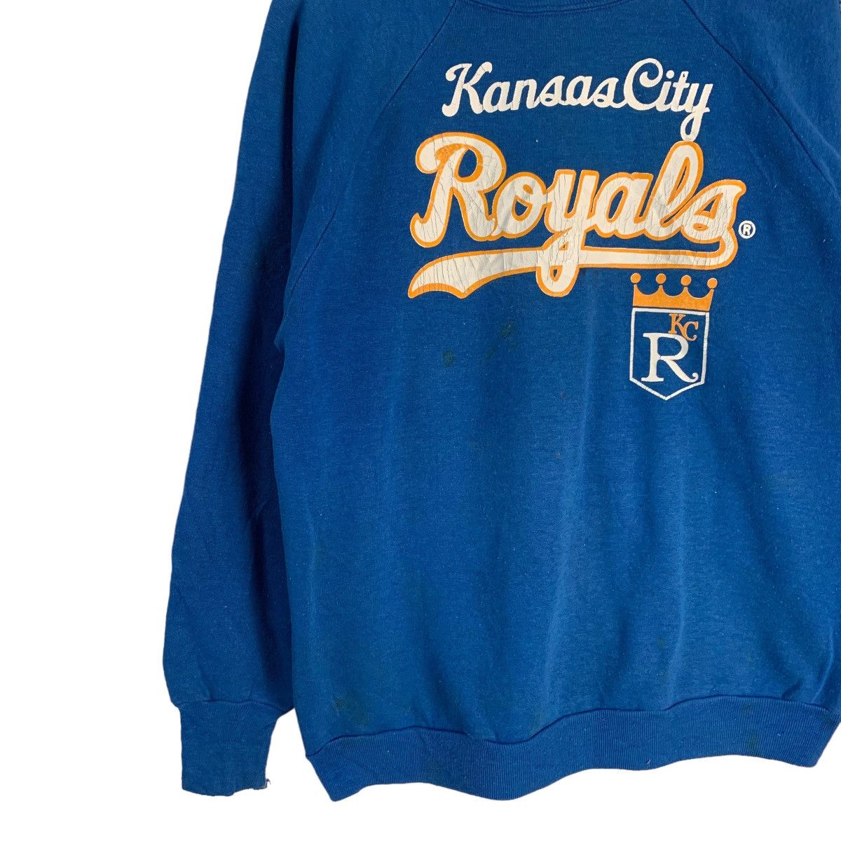 Logo 7 Vintage MLB Kansas City Royals Sweatshirt Size US L / EU 52-54 / 3 - 2 Thumbnail