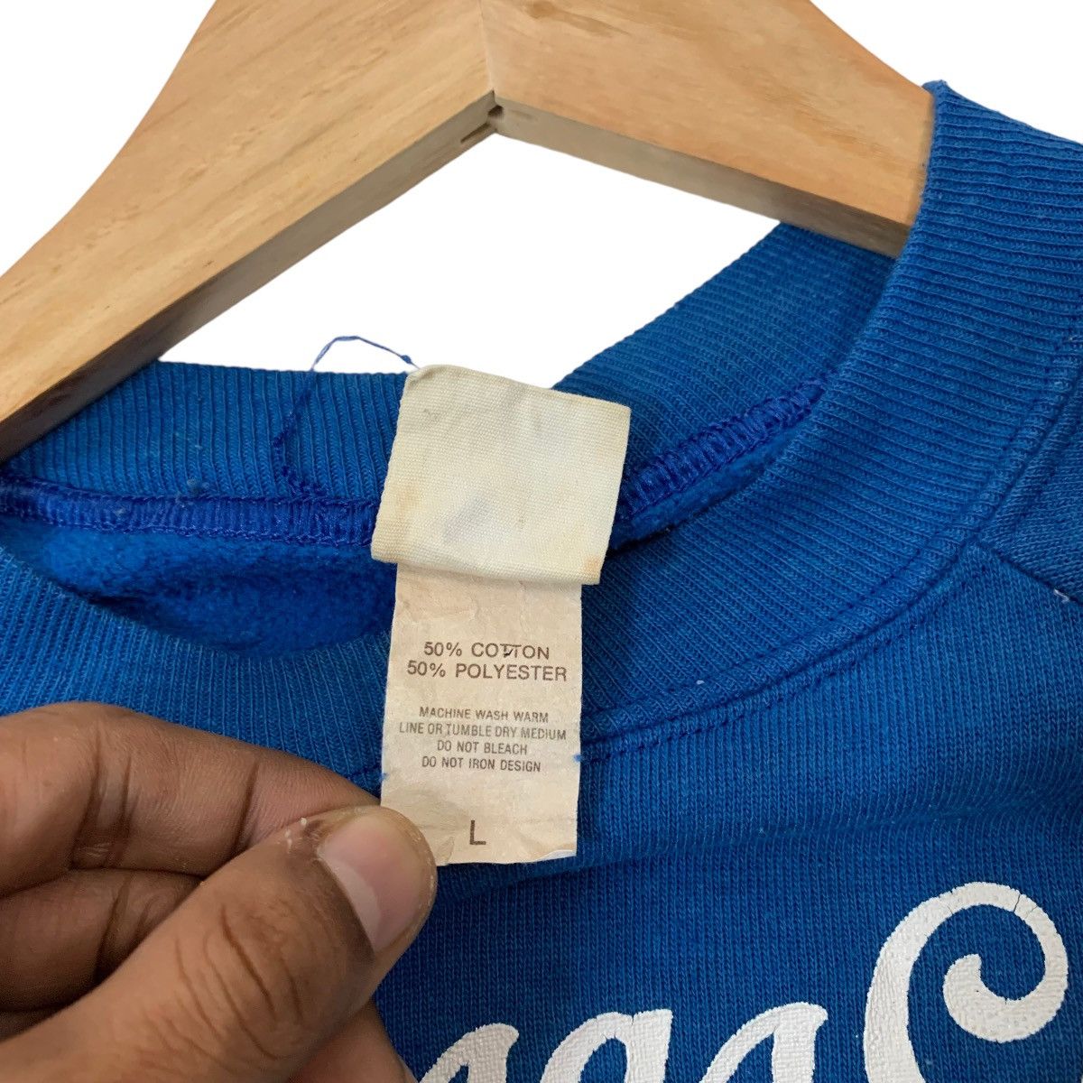 Logo 7 Vintage MLB Kansas City Royals Sweatshirt Size US L / EU 52-54 / 3 - 9 Thumbnail