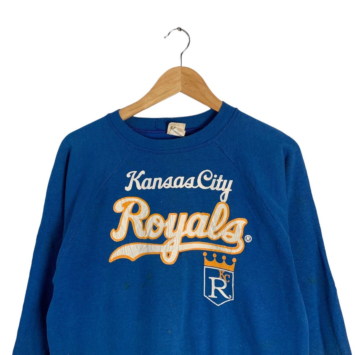 Logo 7 Vintage MLB Kansas City Royals Sweatshirt Size US L / EU 52-54 / 3 - 4 Thumbnail