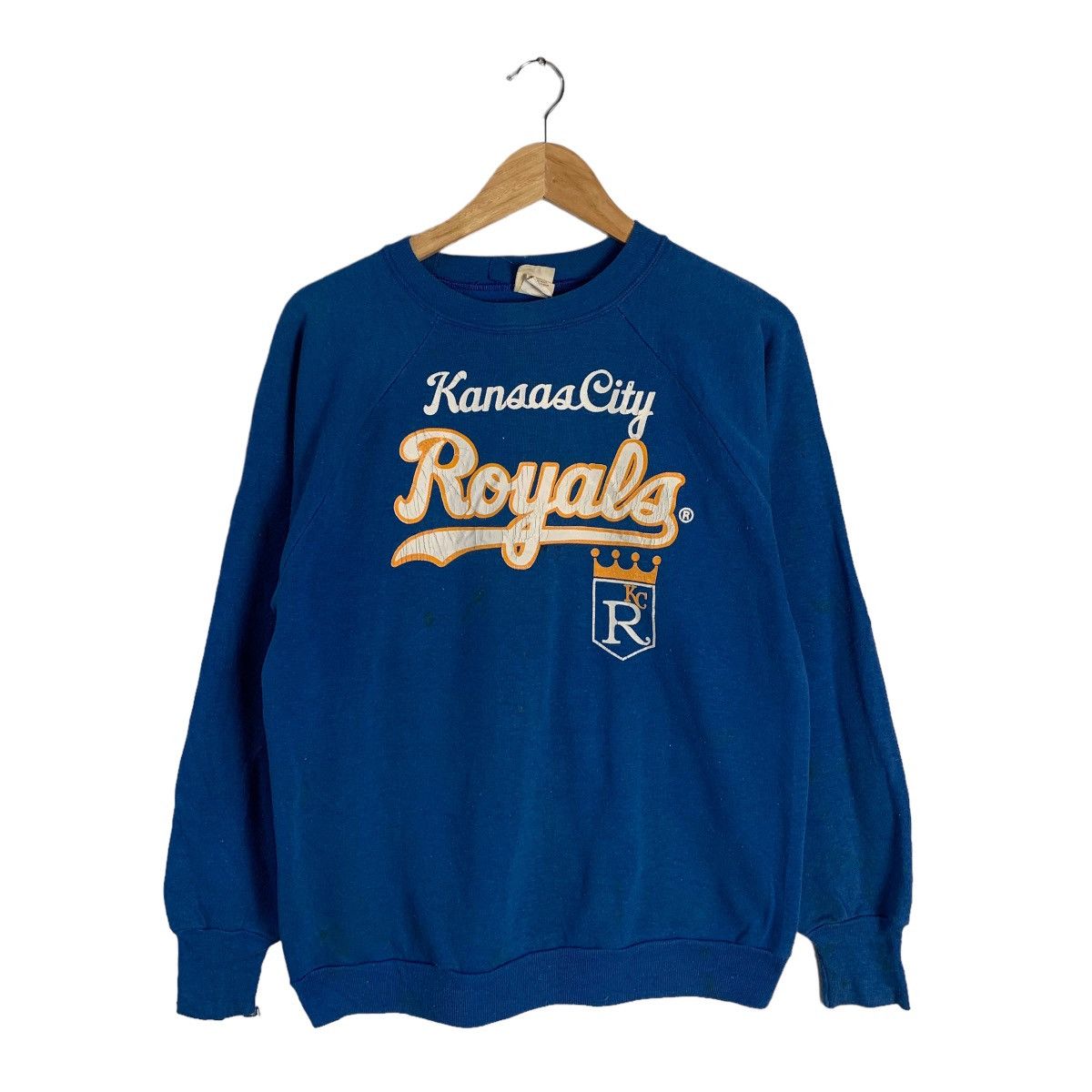 Logo 7 Vintage MLB Kansas City Royals Sweatshirt Size US L / EU 52-54 / 3 - 1 Thumbnail